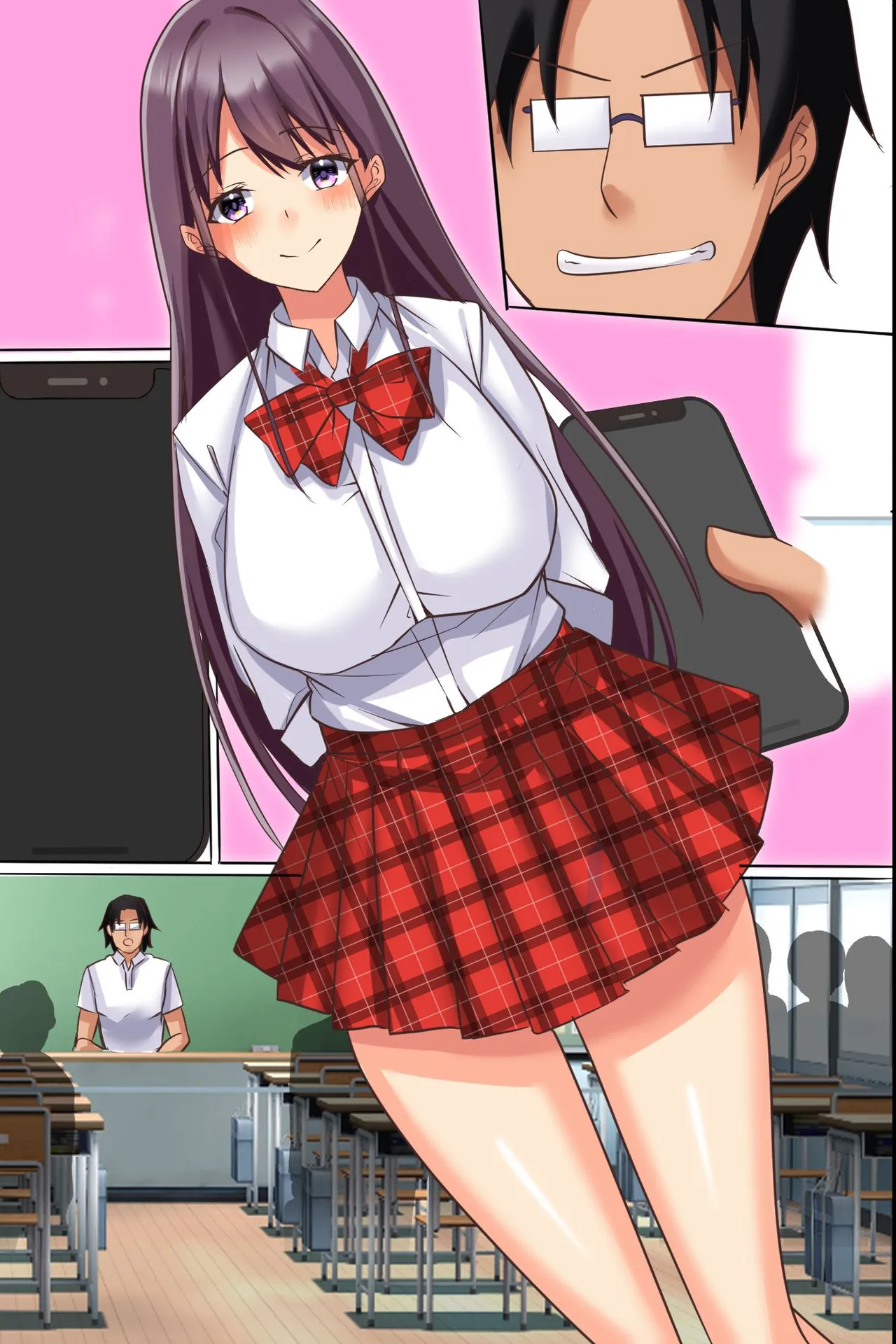 Kono aprui sugoi! Majimede kawaii seifuku joshi-tachi no joshiki o kaete katappashikara hame makuru in kya dotei kyoshi page 47 original parody - big breasts group hentai manga - read online free