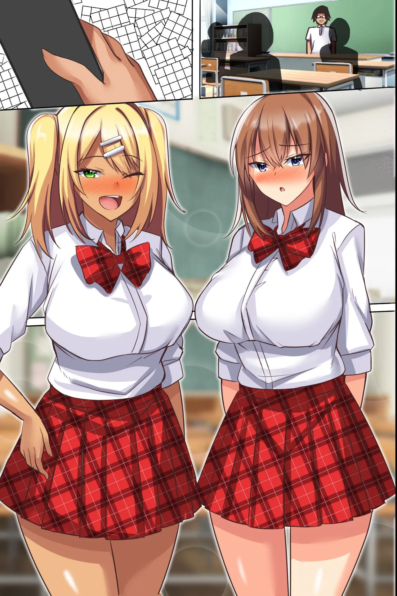 Kono aprui sugoi! Majimede kawaii seifuku joshi-tachi no joshiki o kaete katappashikara hame makuru in kya dotei kyoshi page 55 original parody - sole male full color hentai manga - read online free