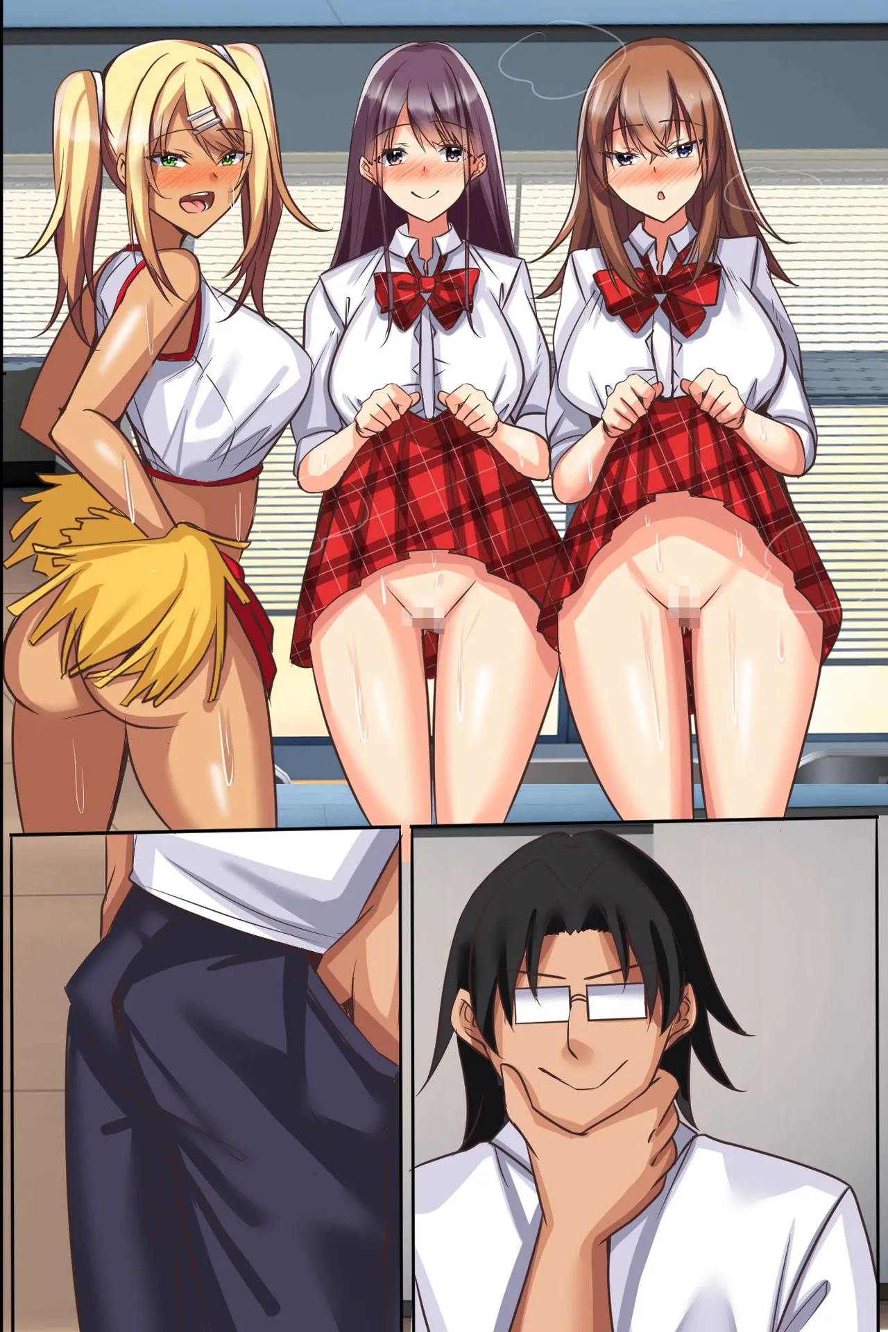 Kono aprui sugoi! Majimede kawaii seifuku joshi-tachi no joshiki o kaete katappashikara hame makuru in kya dotei kyoshi page 70 original parody - big breasts group hentai manga - read online free