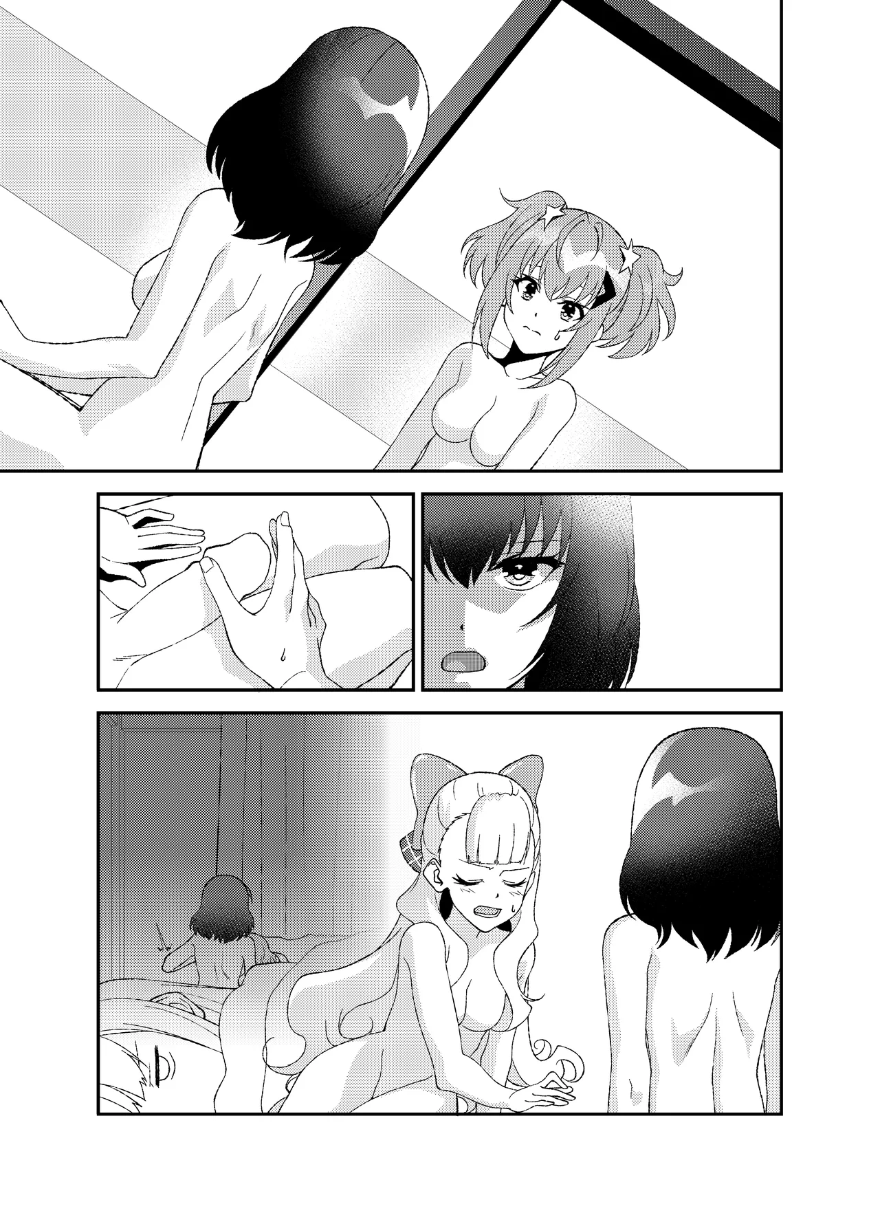Futanari World Dai Star page 60 world dai star parody - full censorship yuri hentai manga - read online free