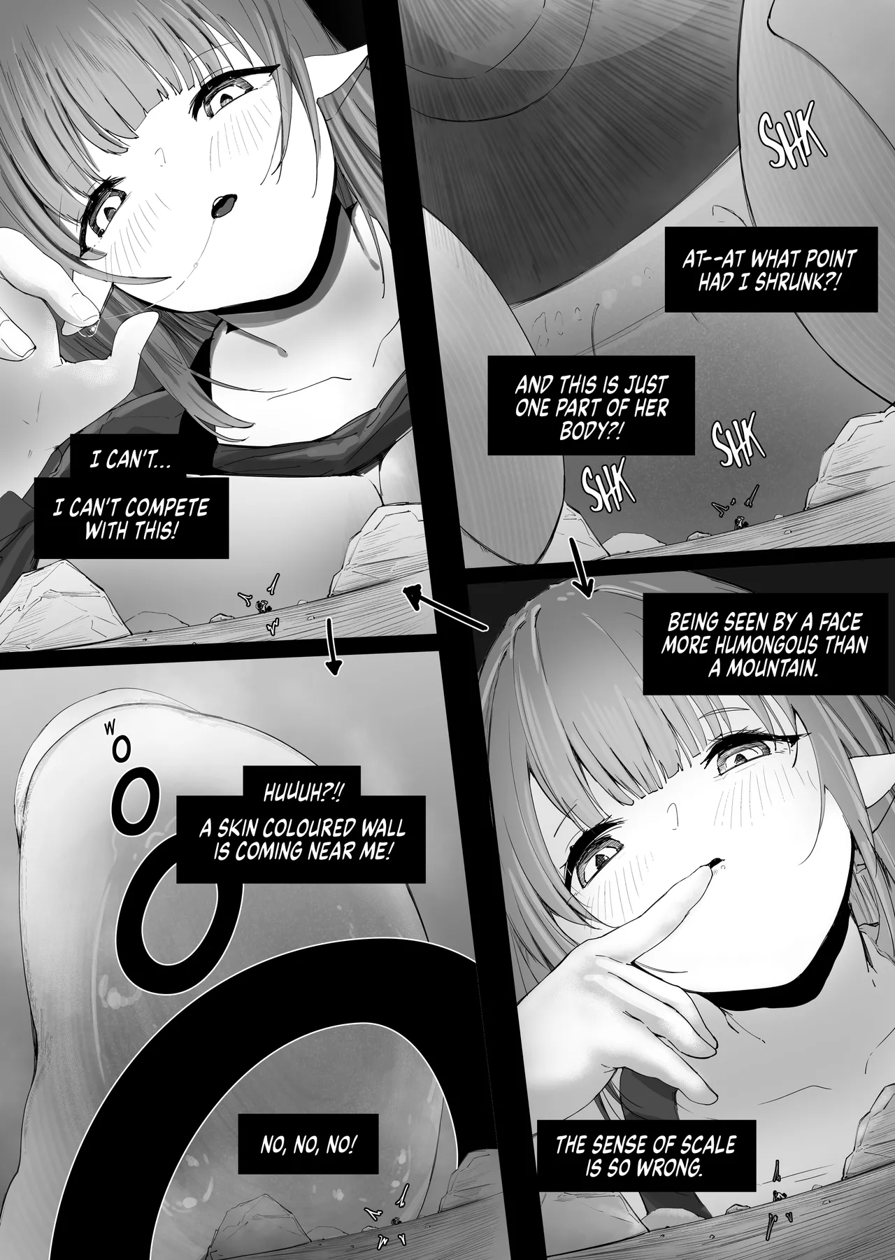 Servant Elves and Shrinking Magic page 39 original parody - big breasts very long hair hentai manga - read online free