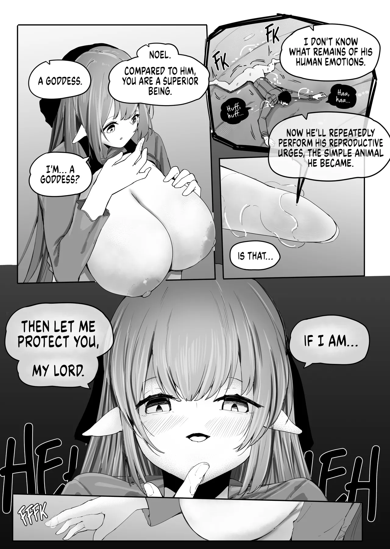 Servant Elves and Shrinking Magic page 47 original parody - big breasts very long hair hentai manga - read online free