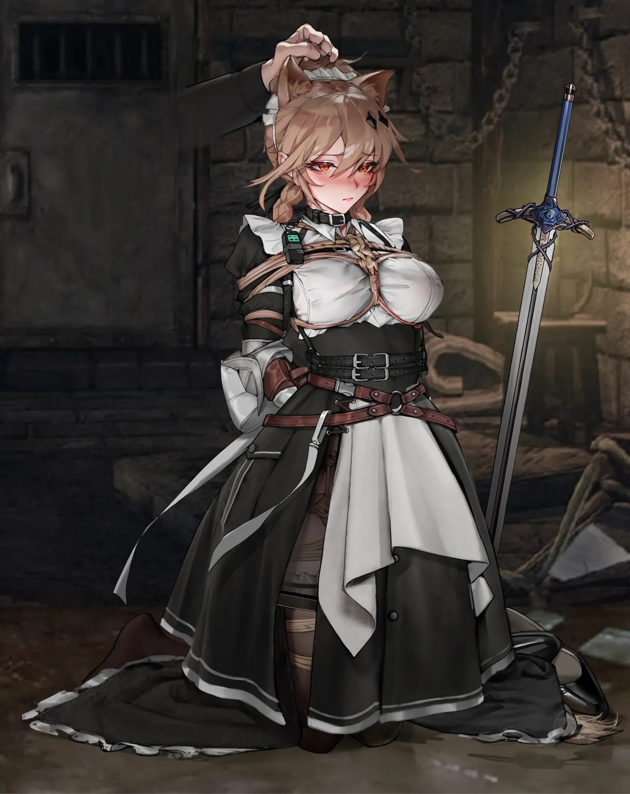 BSK NC8 page 23 - bondage ai generated hentai manga - read online free