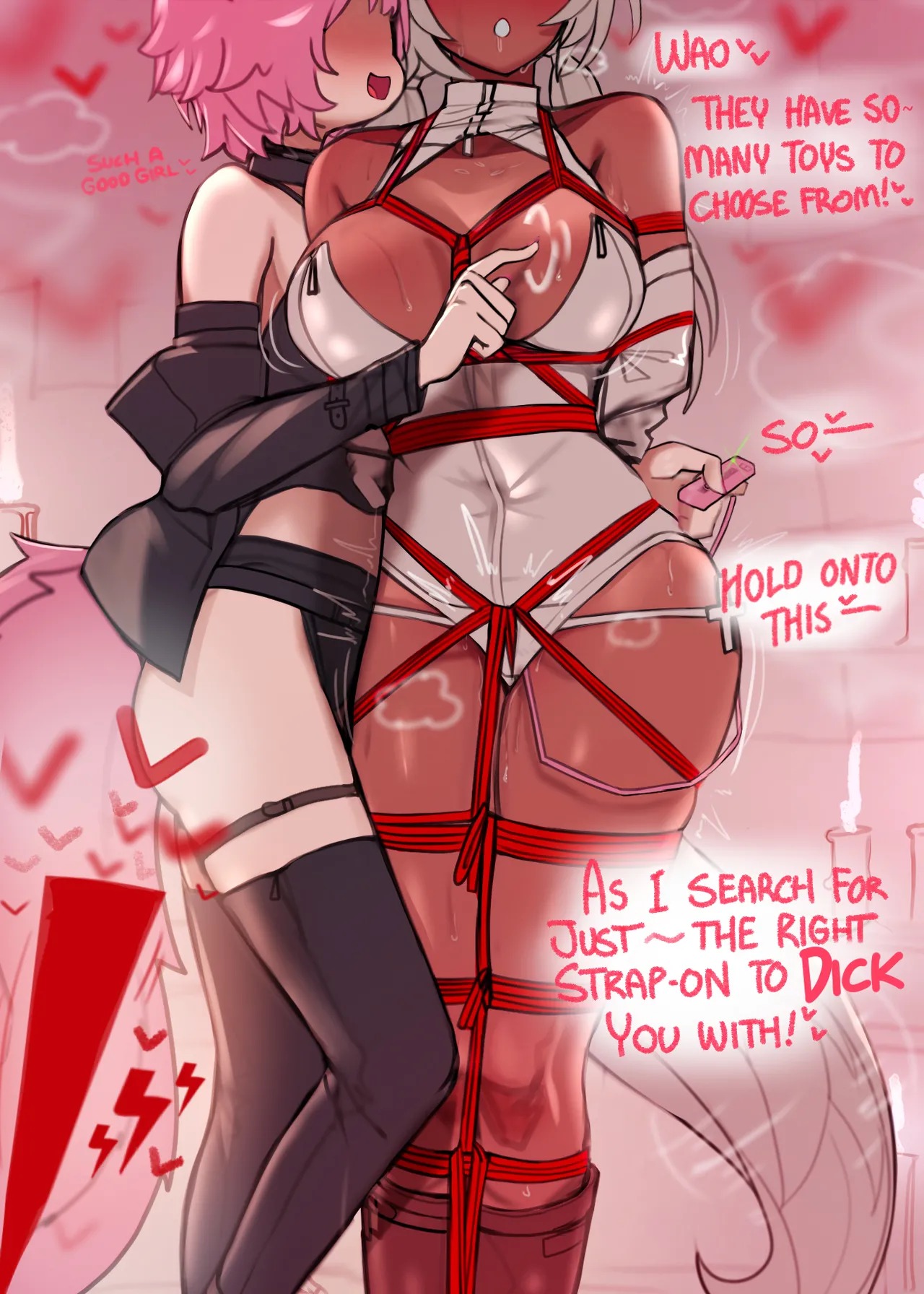 BSK NC8 page 85 - bondage ai generated hentai manga - read online free