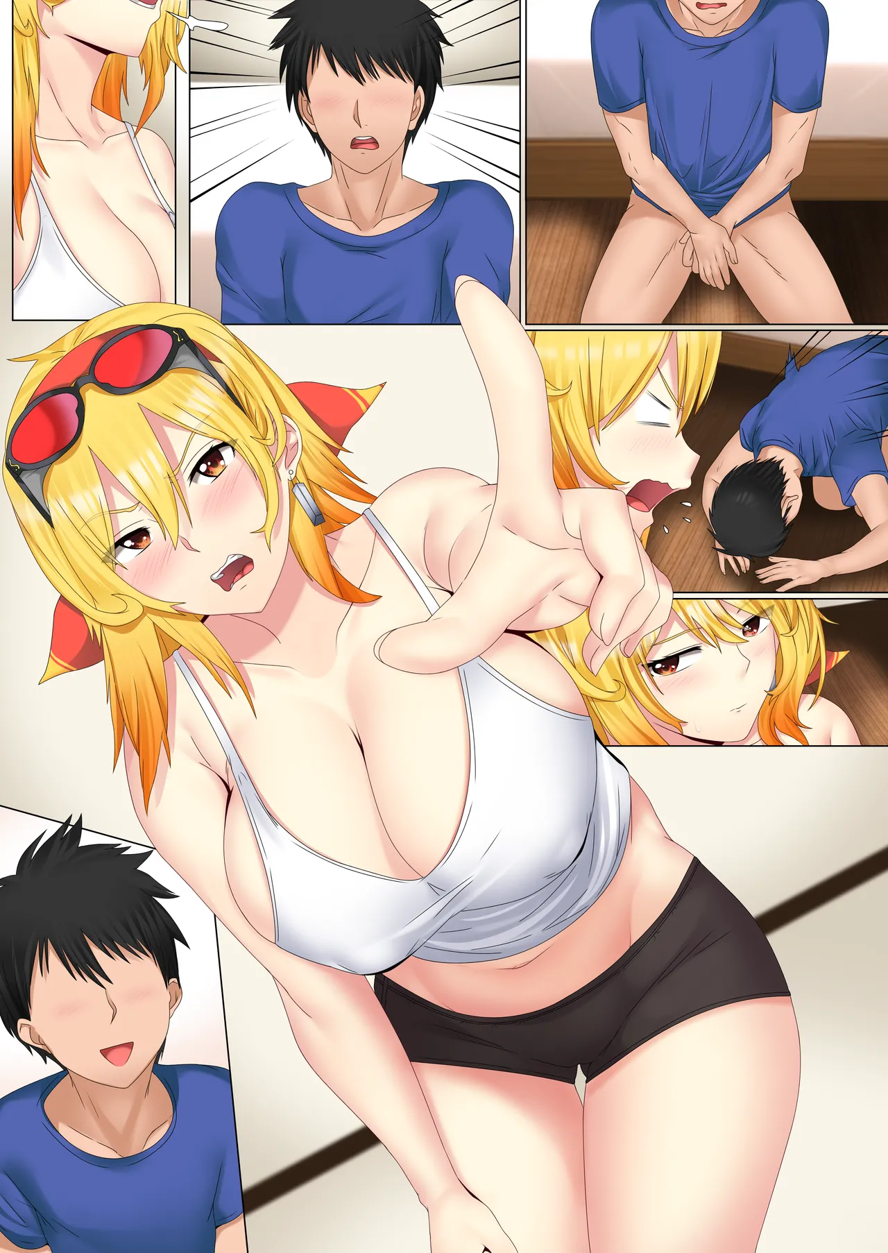 Homestay VTuber Kaela Nee-san Short Story Part 1 page 10 featuring kaela kovalskia hololive parody - handjob big breasts hentai manga - read online free