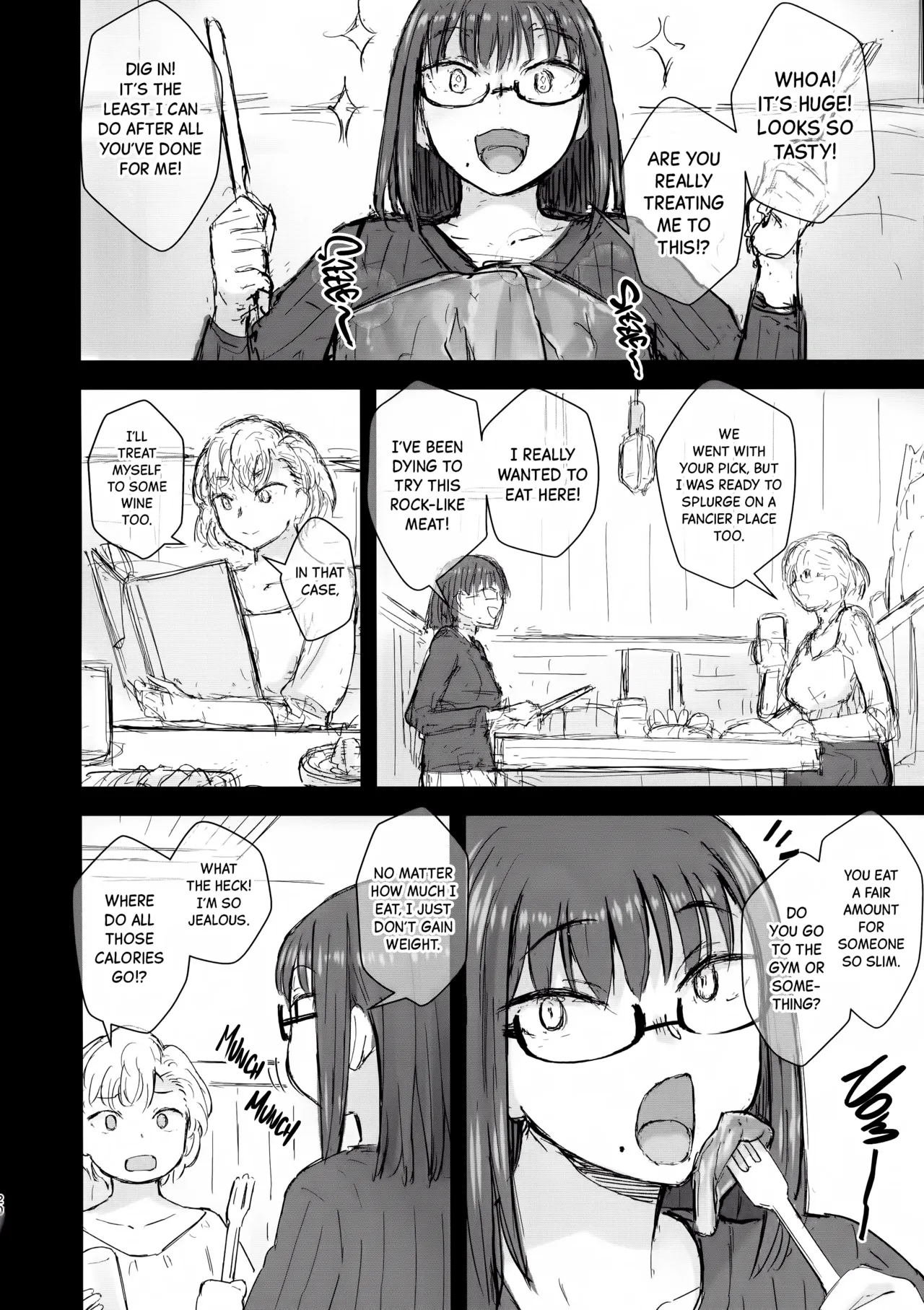 Shower o Abite, Shokuji o Shitara... Jii. | After a Shower and a Meal... It's Time to Jerk Off page 19 original parody - futanari urethra insertion hentai manga - read online free