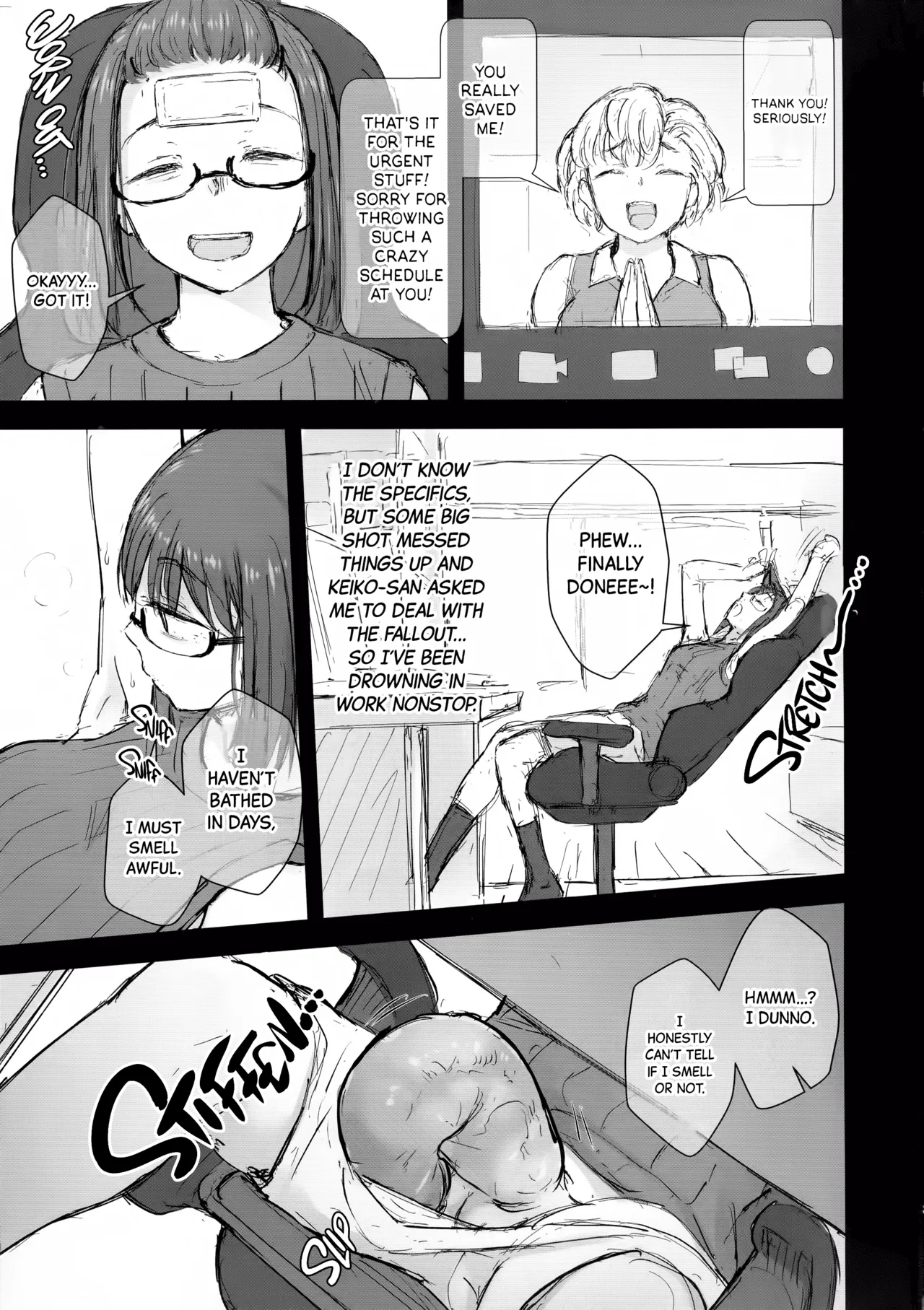 Shower o Abite, Shokuji o Shitara... Jii. | After a Shower and a Meal... It's Time to Jerk Off - Page 2