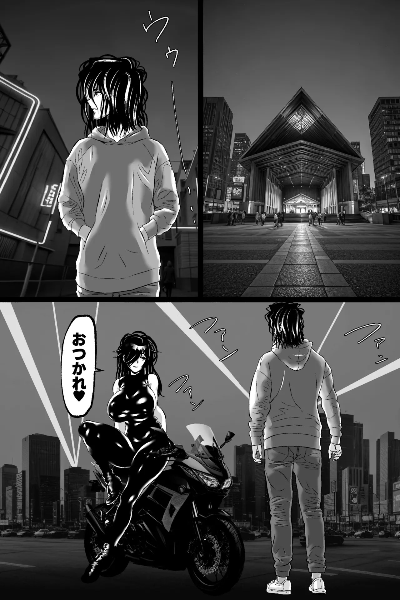 Matsuri Asobi page 9 original parody - big breasts mmf threesome hentai manga - read online free