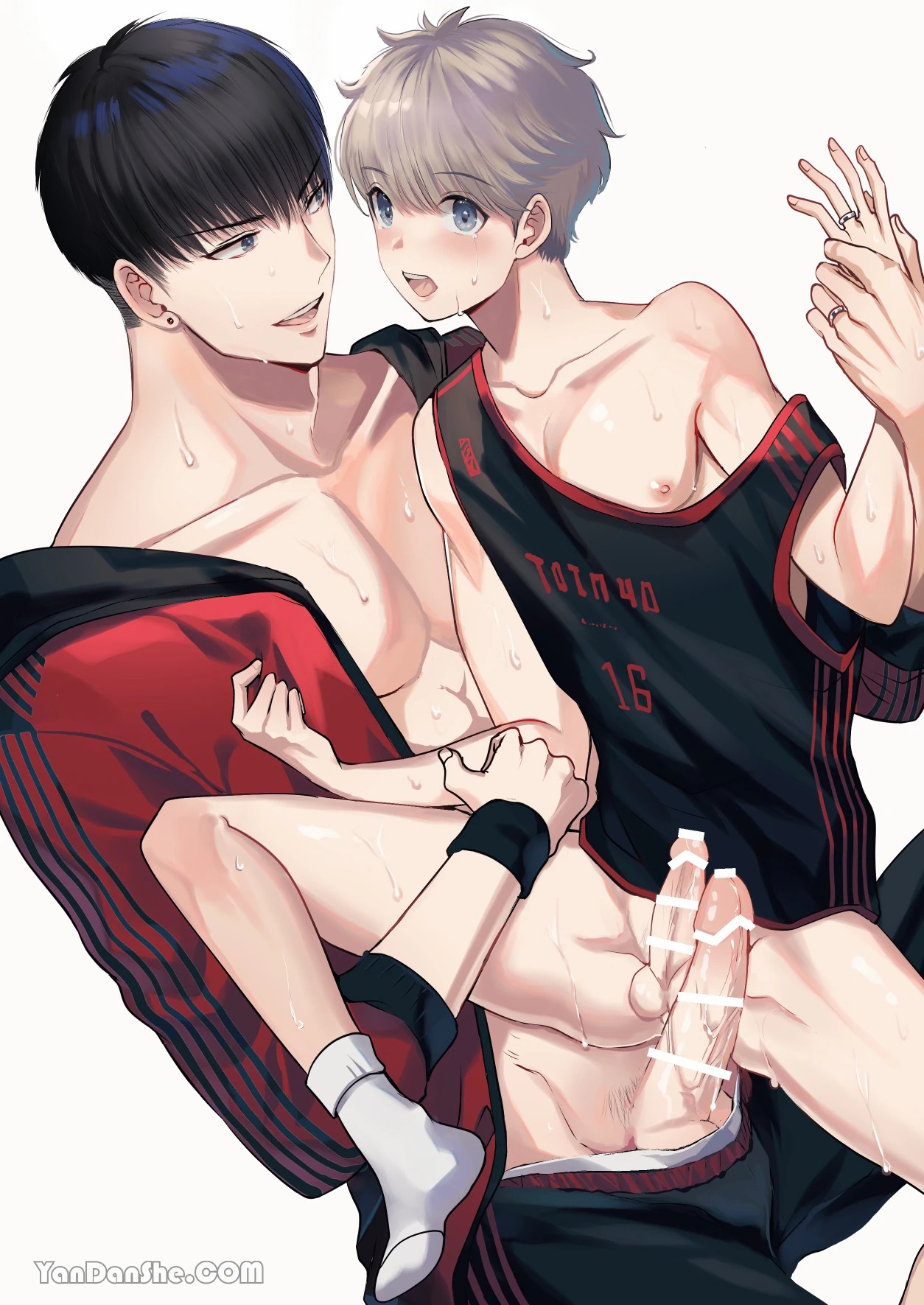 【め】身高差40cm，被高大的籃球選手各種溺愛著。 page 63 original parody - males only yaoi hentai manga - read online free