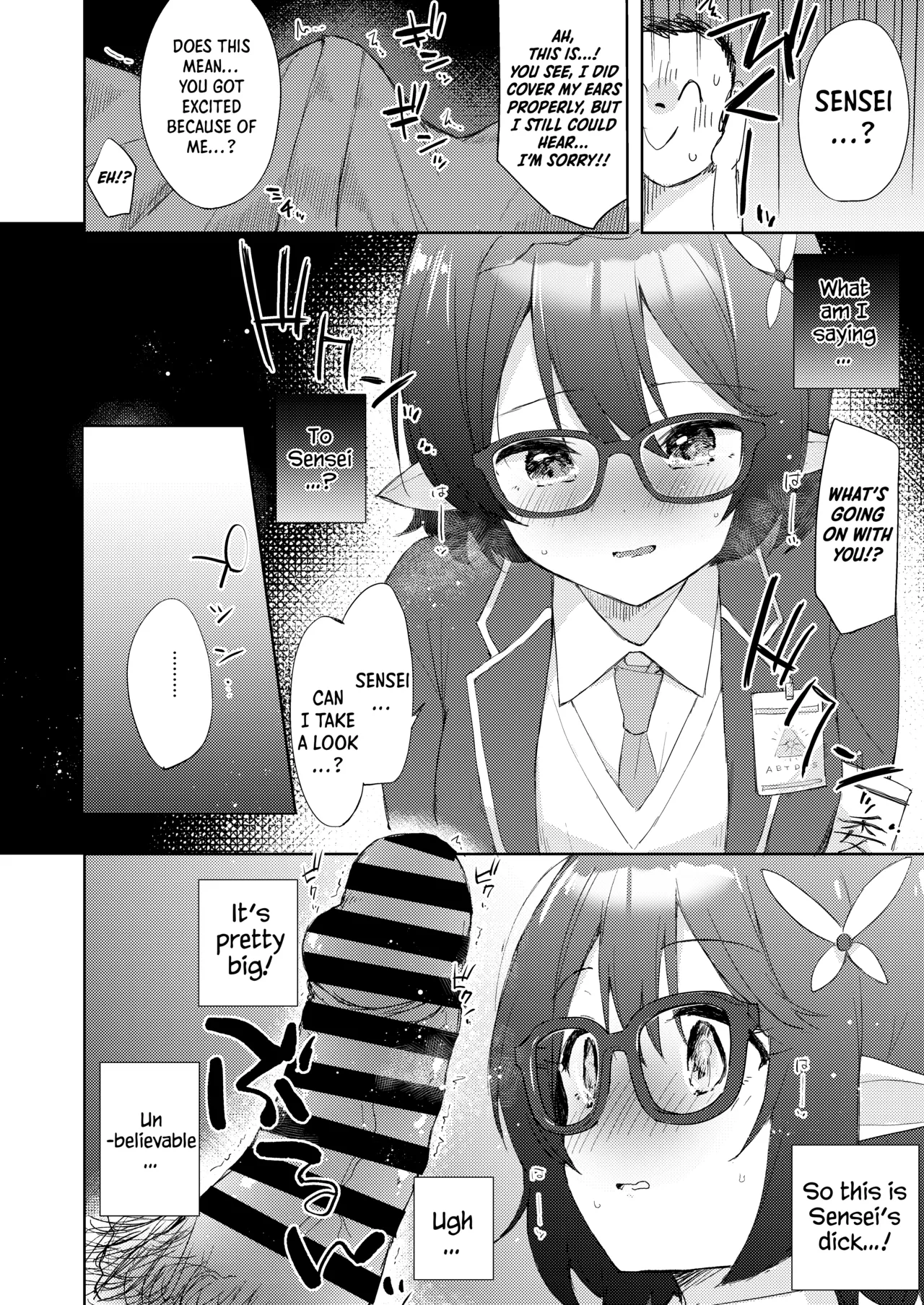 Ayane, Ochitsuite! | Calm Down, Ayane! page 13 featuring ayane okusora blue archive parody - glasses schoolgirl uniform hentai manga - read online free