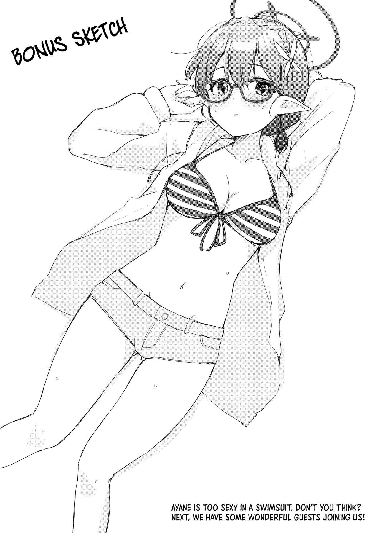 Ayane, Ochitsuite! | Calm Down, Ayane! page 22 featuring ayane okusora blue archive parody - glasses schoolgirl uniform hentai manga - read online free