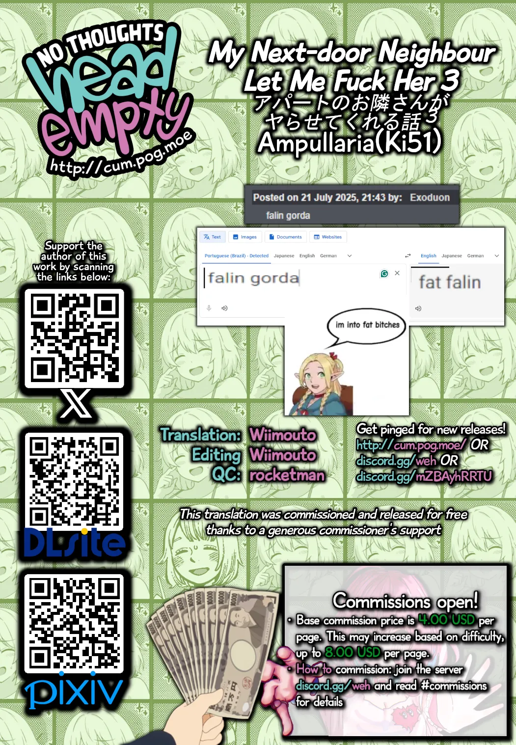 Apart no Otonari-san ga Yarasete Kureru Hanashi 3 | My Nextdoor Neighbor Let Me Fuck Her 3 page 20 original parody - sole female sole male hentai manga - read online free