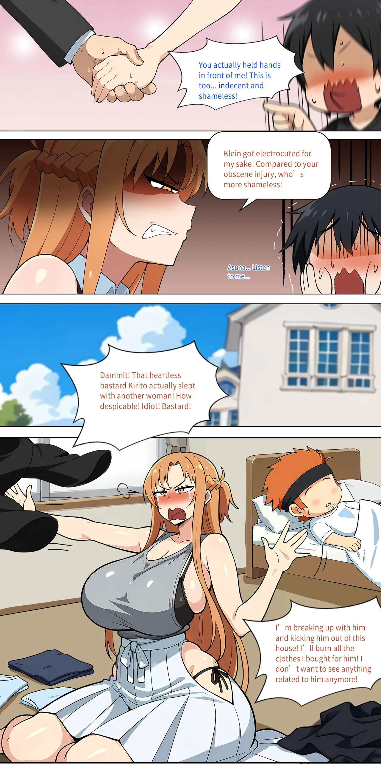 Asuna family 1-42 page 354 featuring yui sword art online parody - milf big breasts hentai manga - read online free