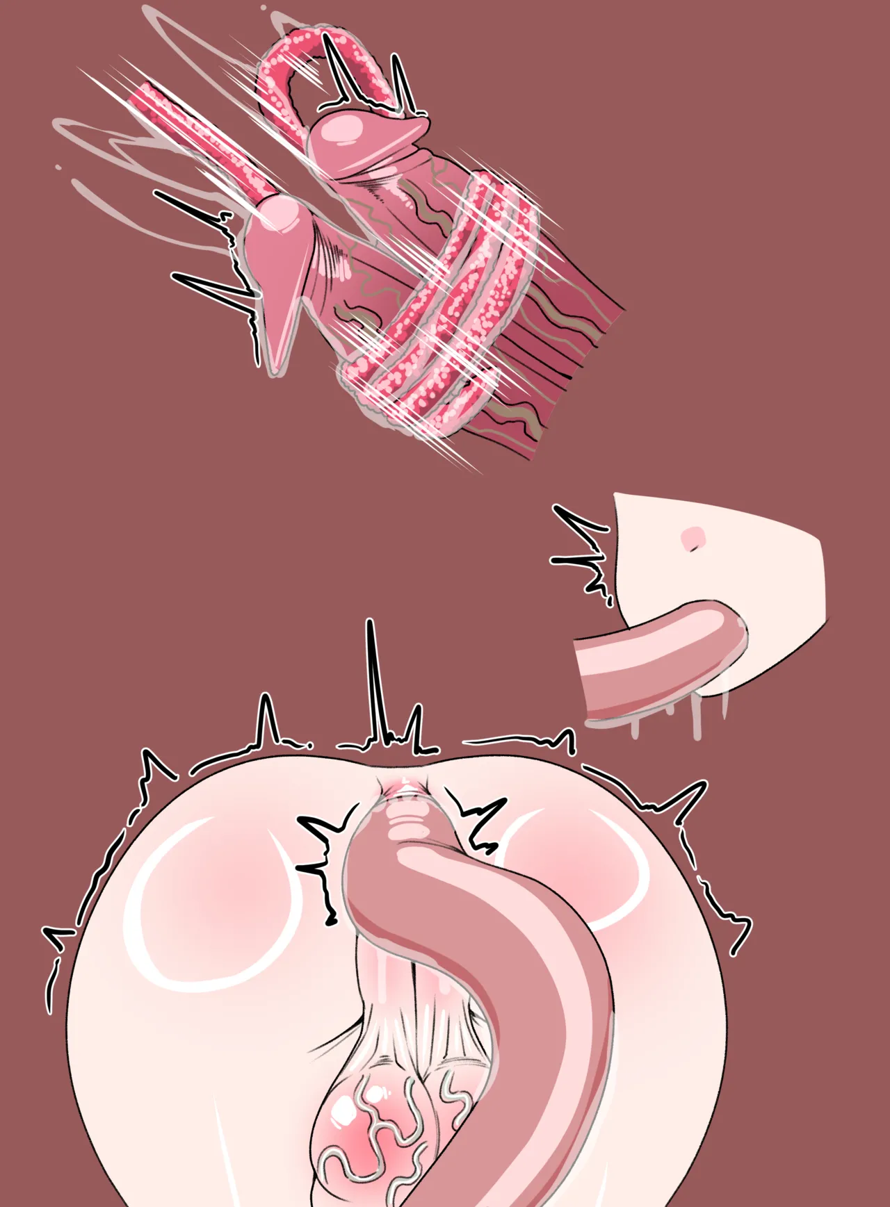 LIVI x TENTACLES page 17 original parody - big penis futanari hentai manga - read online free