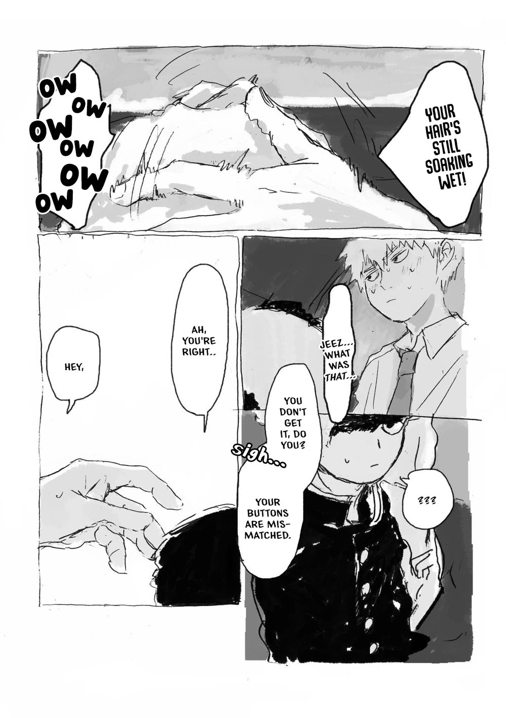 Yumeno Hotori, Natsuno Hate - Mob Psycho 100 DJ - Page 48