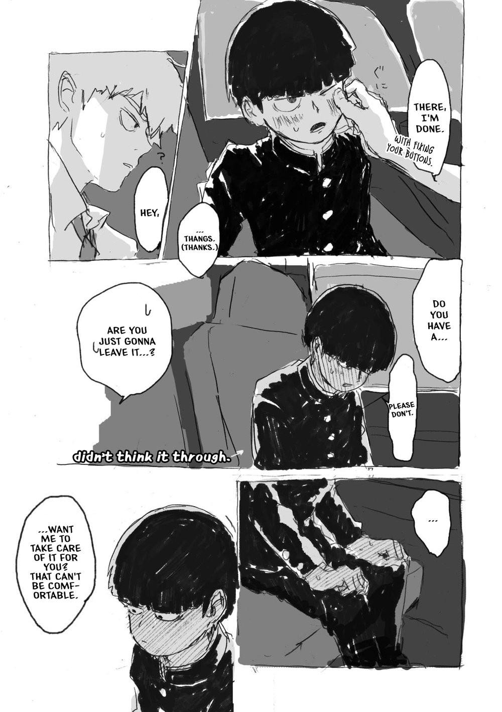 Yumeno Hotori, Natsuno Hate - Mob Psycho 100 DJ - Page 53