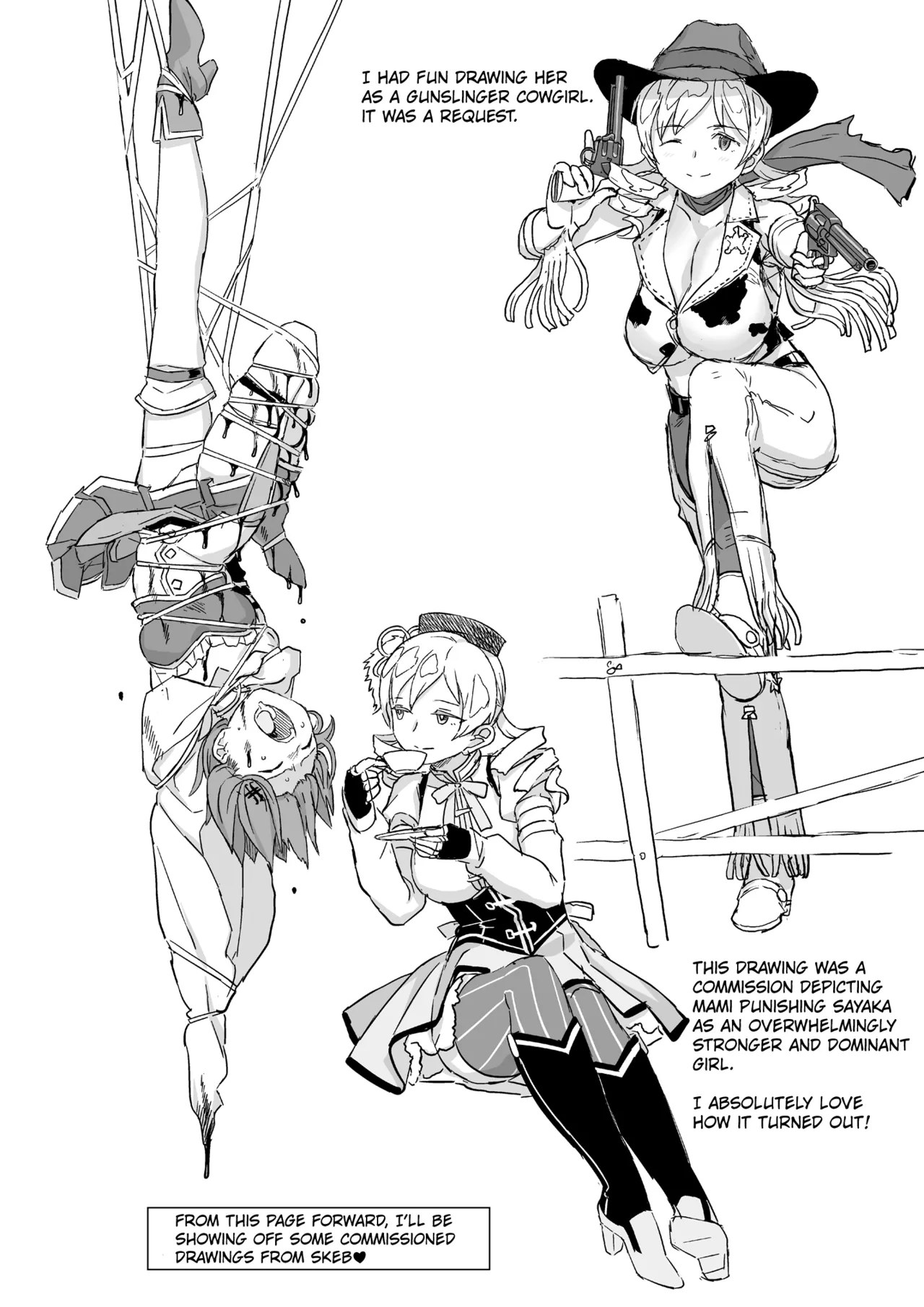 Tomoe Mami X-gakusei Enjou Kousai page 49 featuring mami tomoe puella magi madoka magica parody - big breasts magical girl hentai manga - read online free