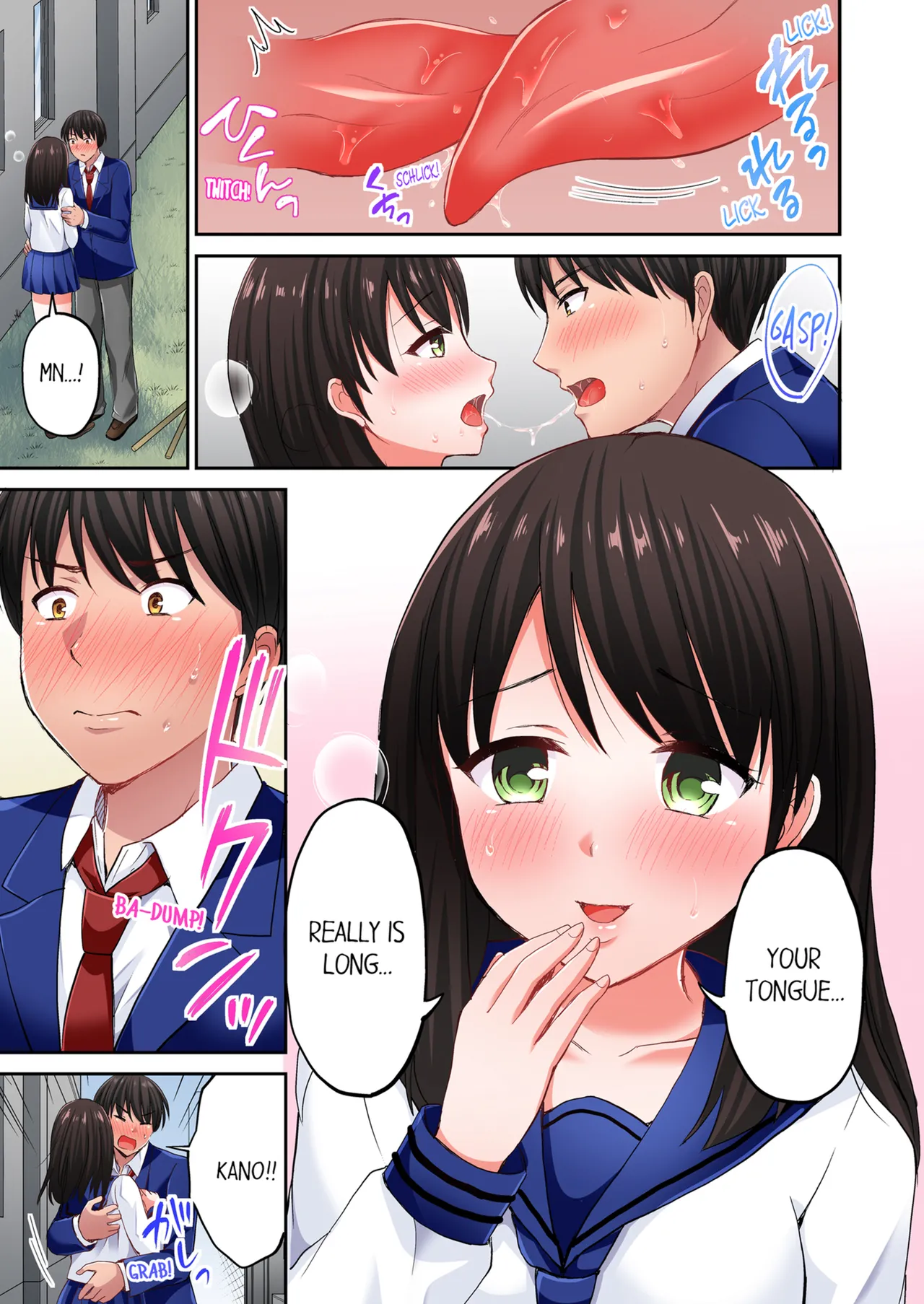Pashiri no Shita Teku, Yabaitte... ~ Ebi Sori Iki Suru Namaiki Gyaru | Bullied Boy's Tongue Revenge Vol.1-2 page 52 - sole male full color hentai manga - read online free