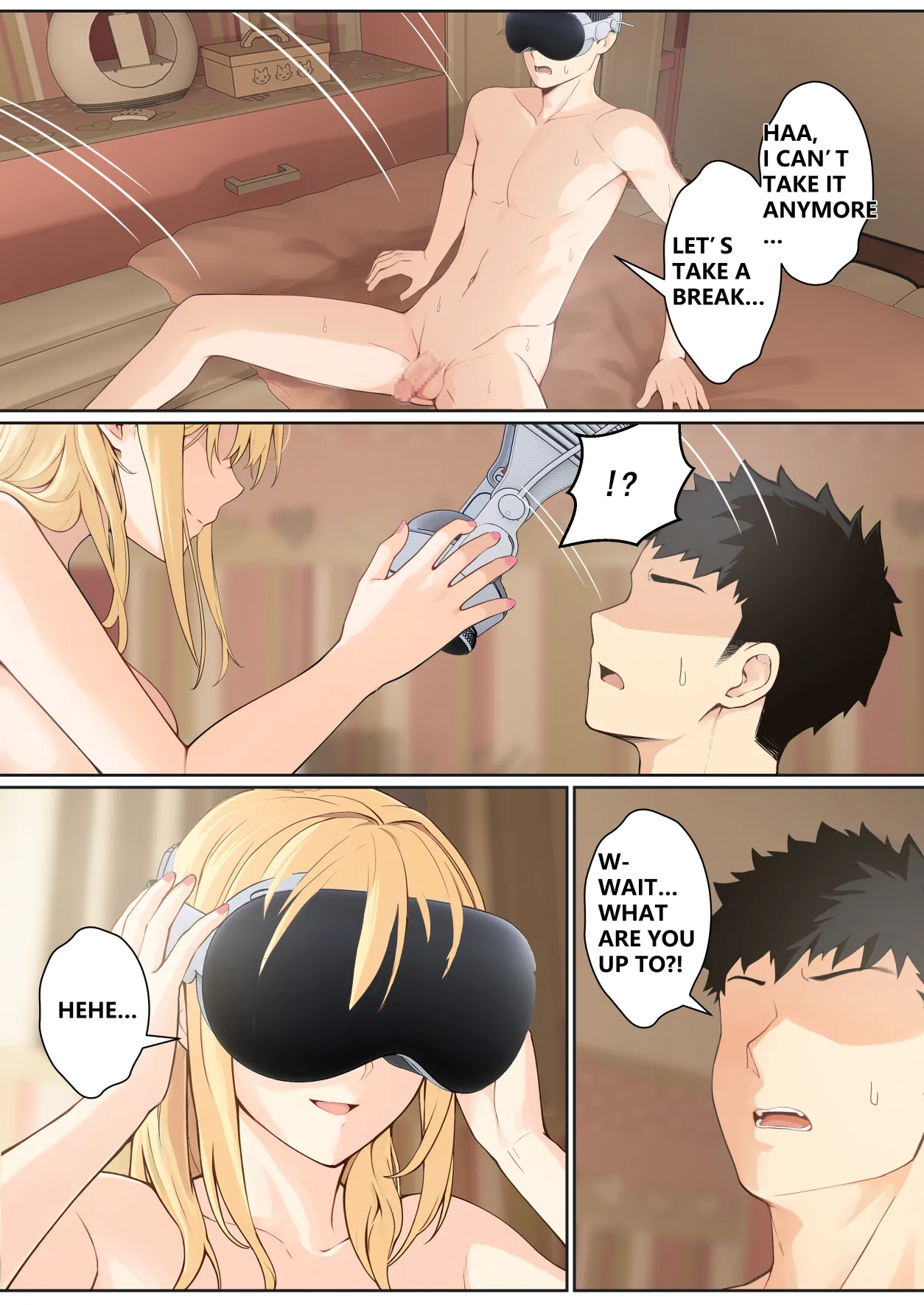My AR glasses can see various stats about my foster sister?! page 218 original parody - sole female sole male hentai manga - read online free