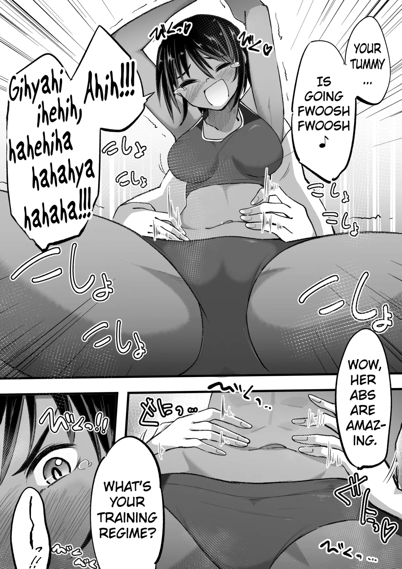 [Shamu Beru] rikujou shoujo kusuguri junan | The Tickled Passion of the Track-and-Field Girl [English] [ChoriScans] page 13 original parody - yuri females only hentai manga - read online free
