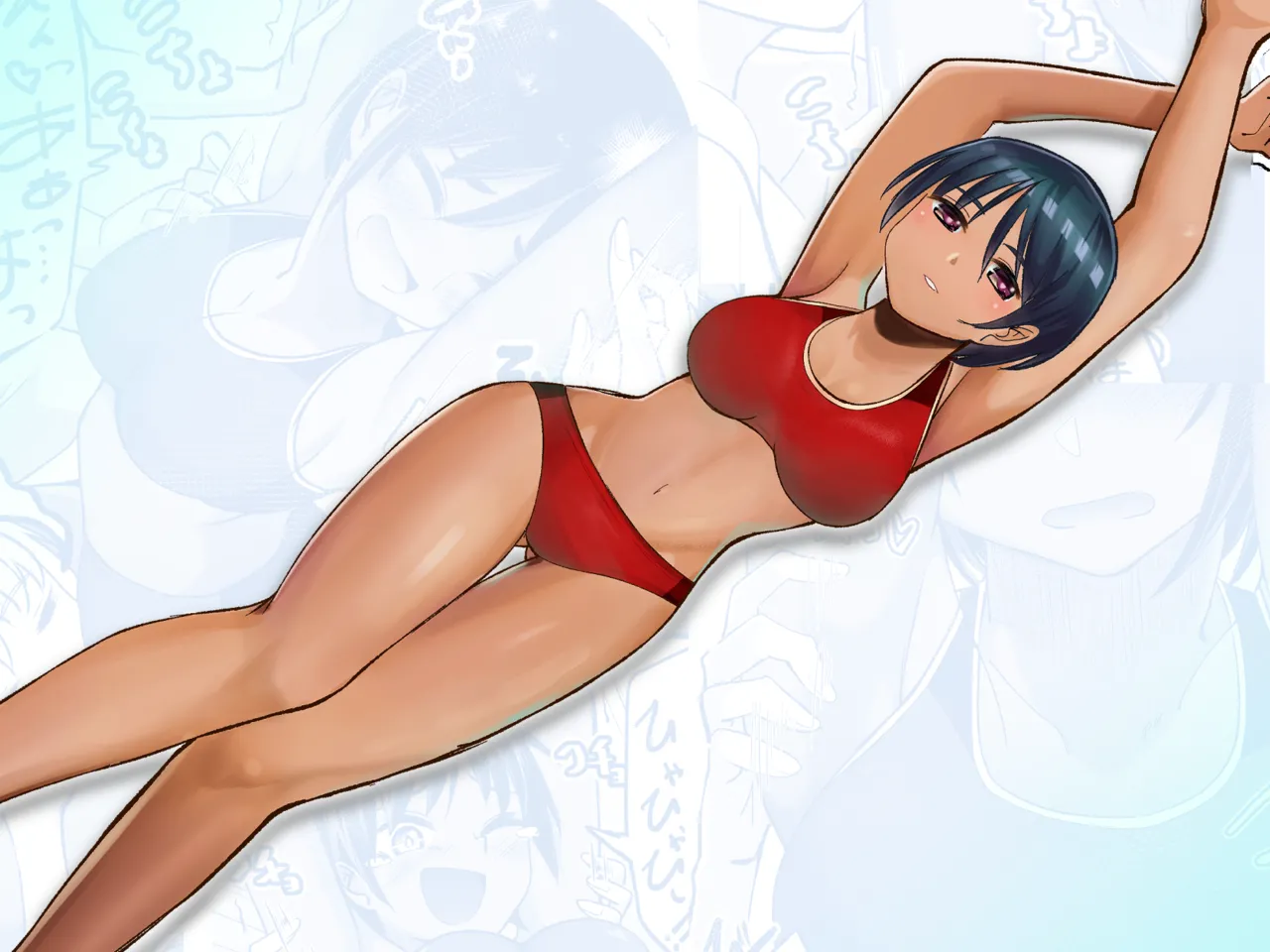 [Shamu Beru] rikujou shoujo kusuguri junan | The Tickled Passion of the Track-and-Field Girl [English] [ChoriScans] page 27 original parody - yuri females only hentai manga - read online free