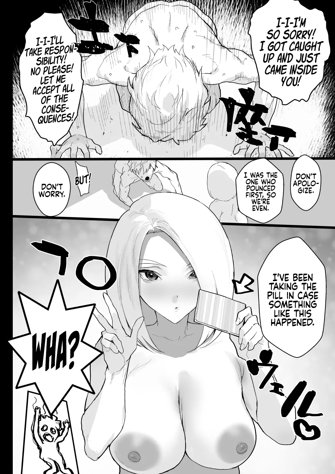 Watashi ni Dashinasai. | Cum for Me. page 50 original parody - impregnation blowjob hentai manga - read online free