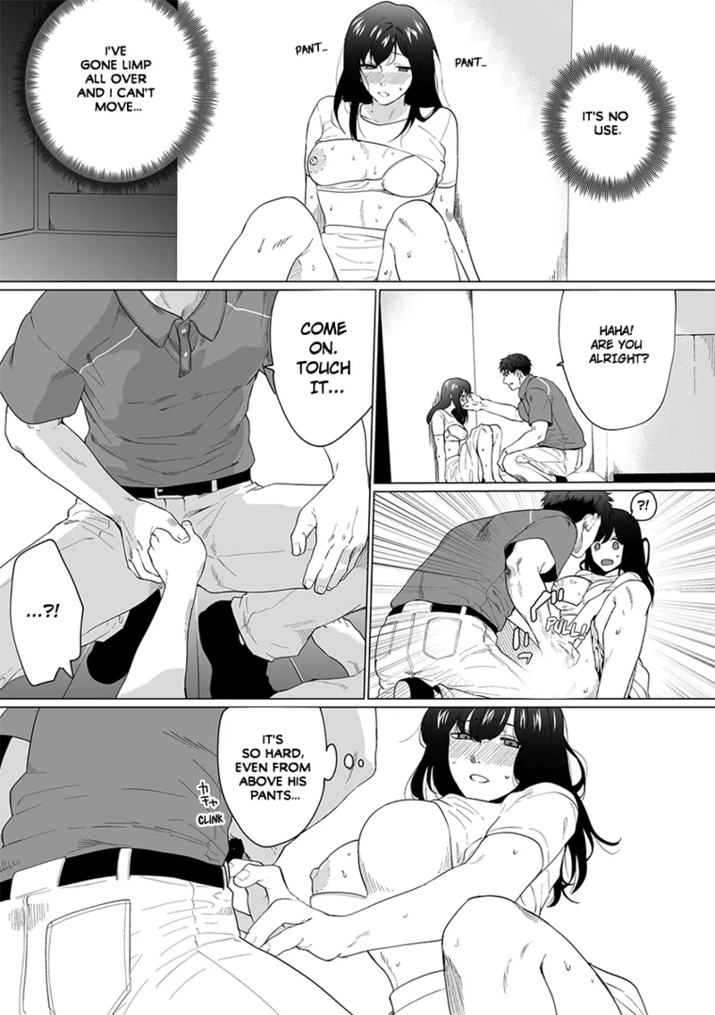 [Matsukawa Kiiro] Oku-san, Nimotsu ga Todoiteimasu. ~Takuhai Danshi ni Semarareru Hitozuma~ 1 | Ma'am, You Have a Package! The Housewife Who's Seduced by the Delivery Man 1 [English] page 15 - milf kissing hentai manga - read online free
