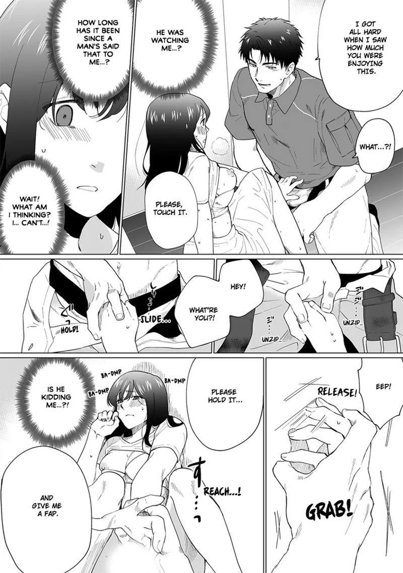 [Matsukawa Kiiro] Oku-san, Nimotsu ga Todoiteimasu. ~Takuhai Danshi ni Semarareru Hitozuma~ 1 | Ma'am, You Have a Package! The Housewife Who's Seduced by the Delivery Man 1 [English] page 16 - milf kissing hentai manga - read online free