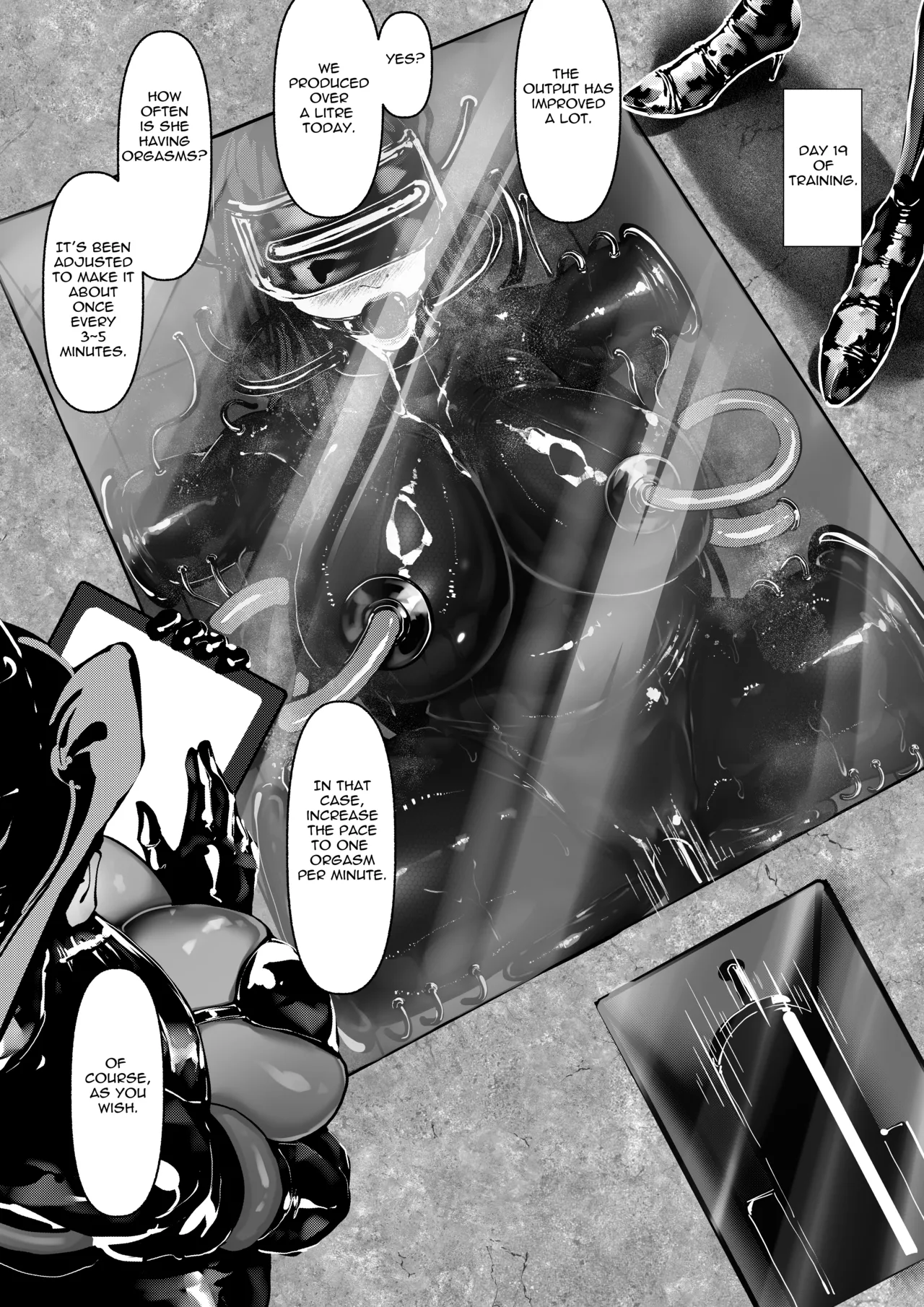 Demonic Training page 175 original parody - full censorship gloves hentai manga - read online free