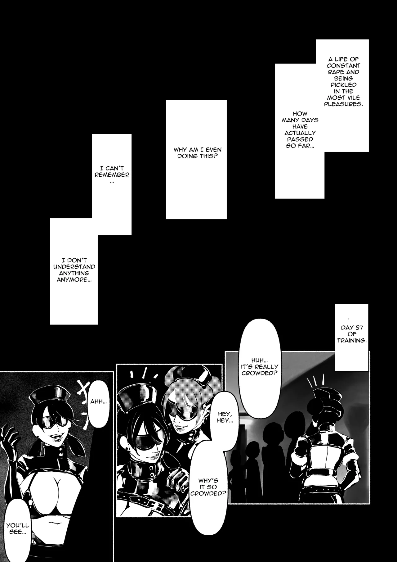 Demonic Training page 219 original parody - full censorship gloves hentai manga - read online free