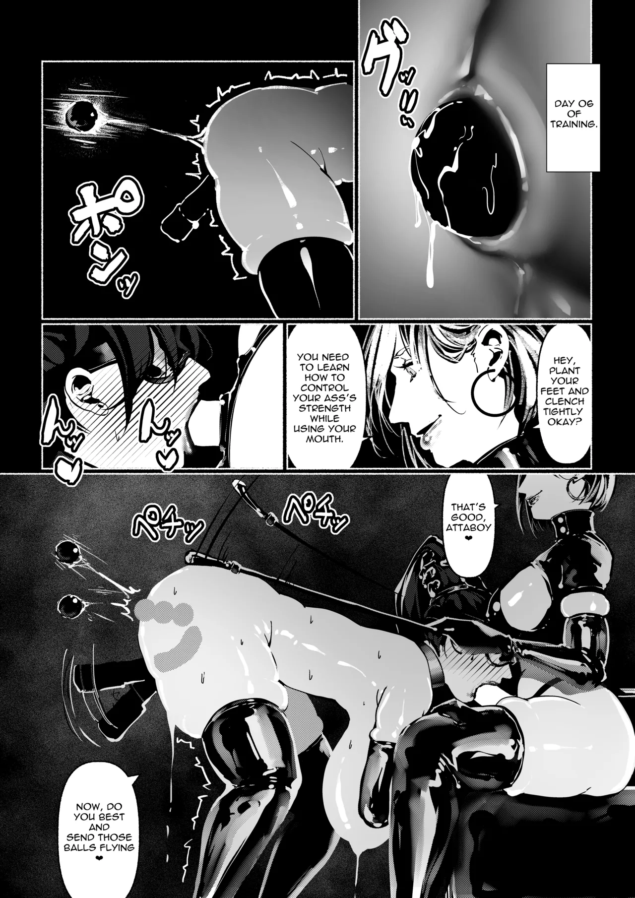Akuma no Choukyou | Demonic Training page 128 original parody - full censorship gloves hentai manga - read online free