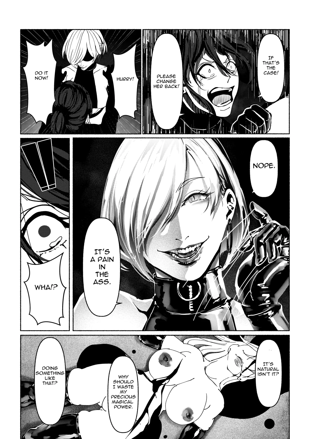 Akuma no Choukyou | Demonic Training page 39 original parody - full censorship gloves hentai manga - read online free