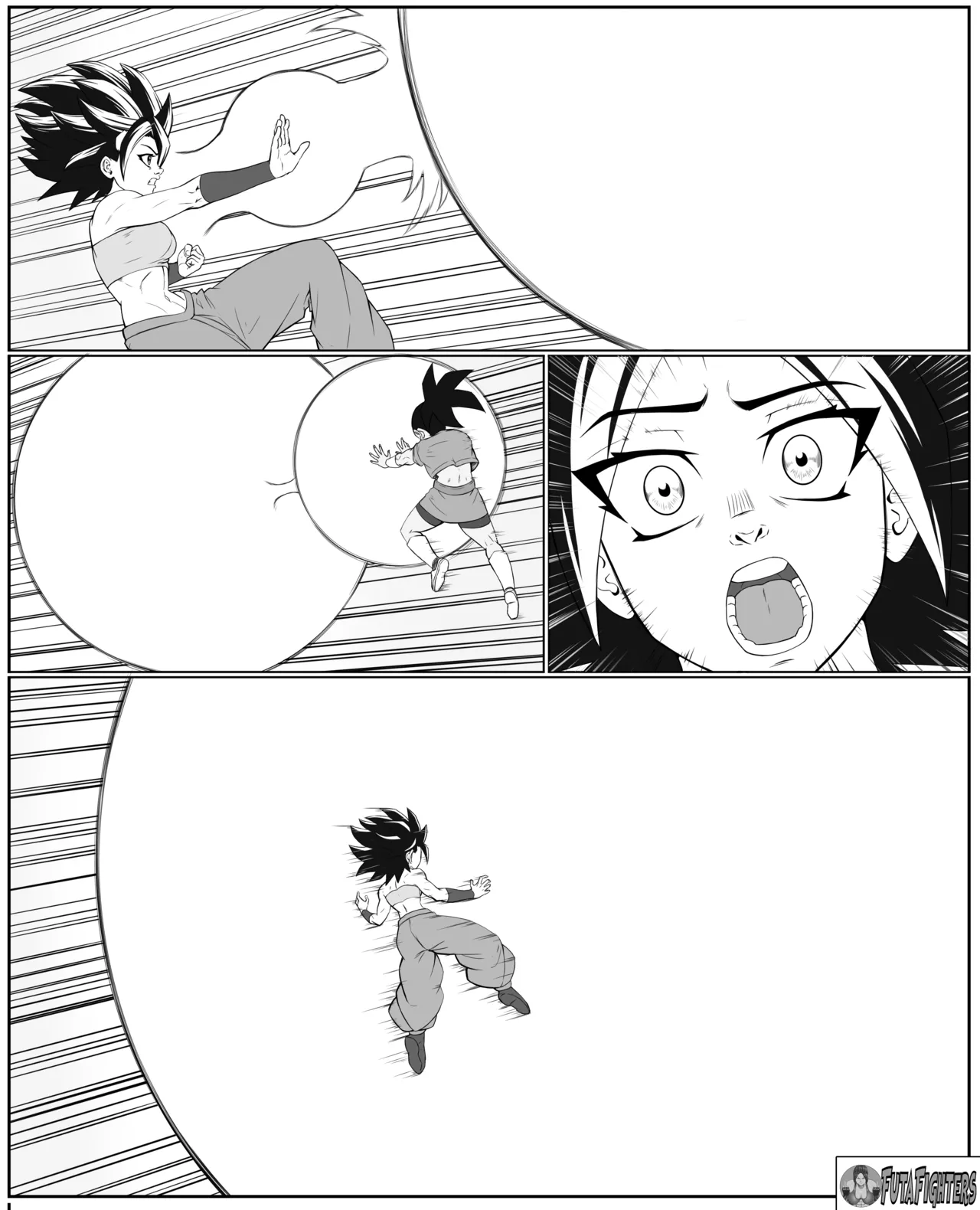 Caulifla vs Kale FutaFighters ongoing - Page 12