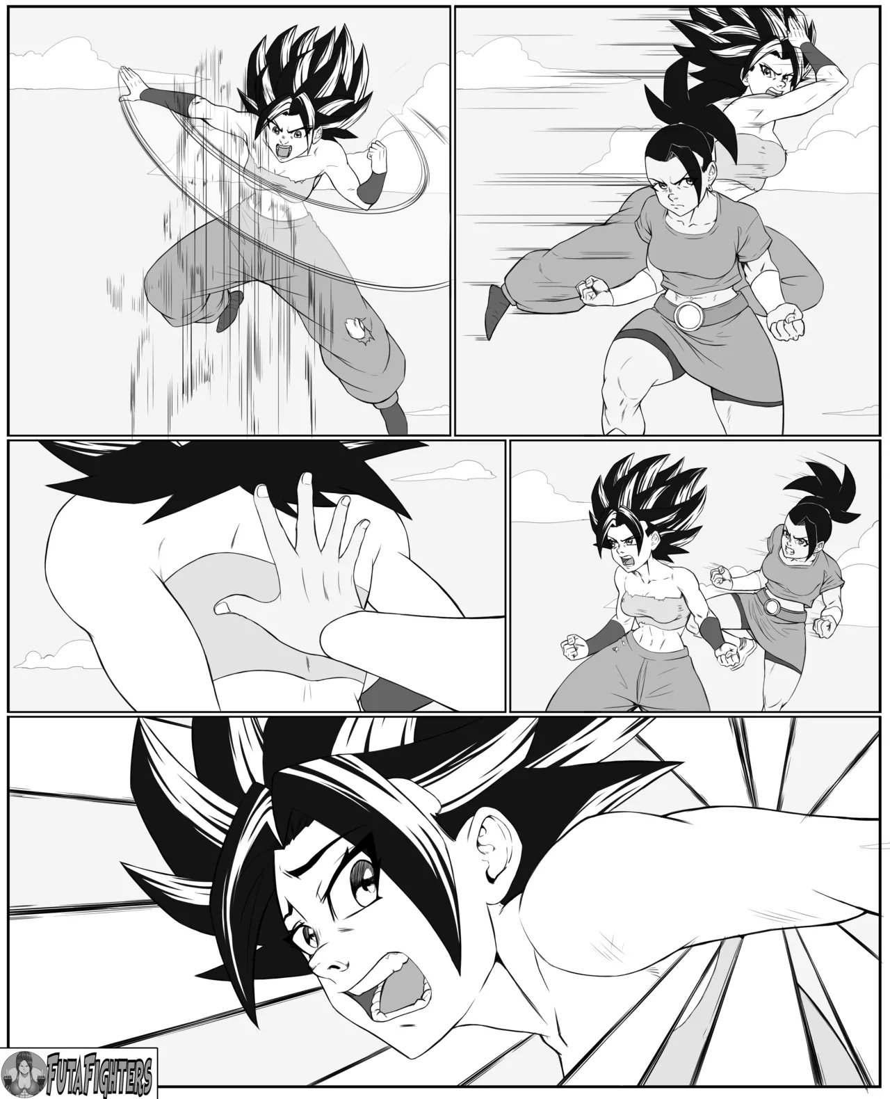Caulifla vs Kale FutaFighters ongoing - Page 18