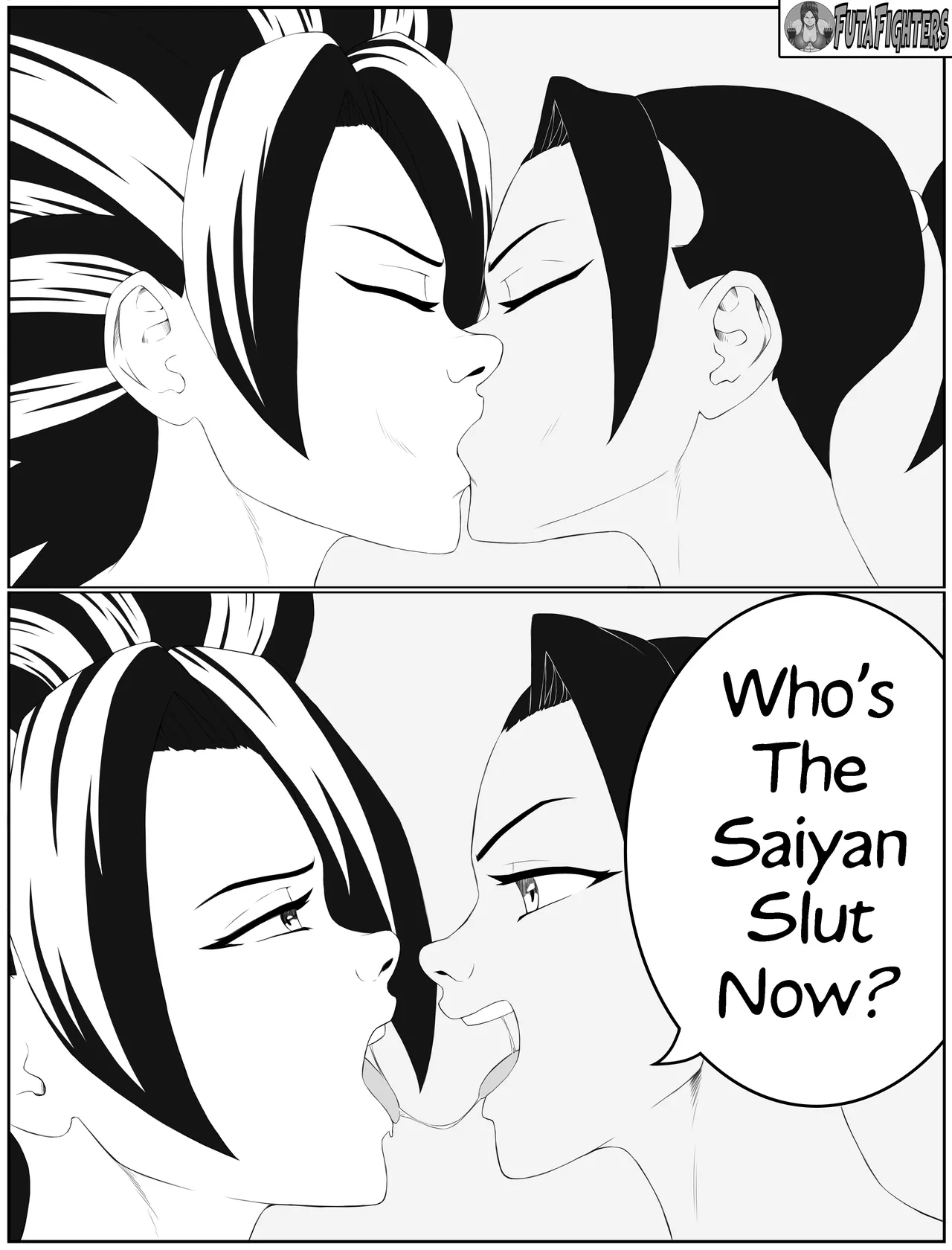 Caulifla vs Kale FutaFighters ongoing page 23 featuring caulifla dragon ball z parody - ryona shemale hentai manga - read online free