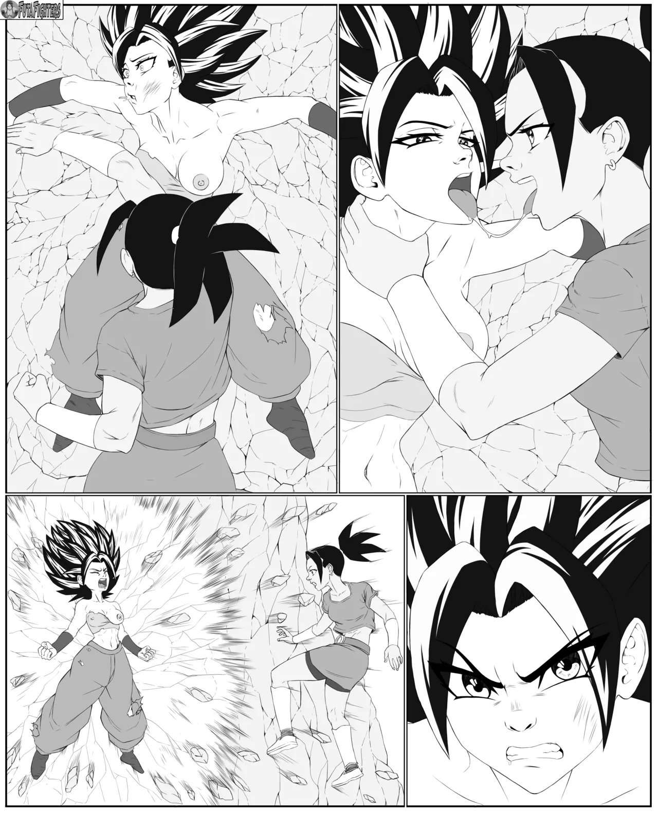 Caulifla vs Kale FutaFighters ongoing - Page 24