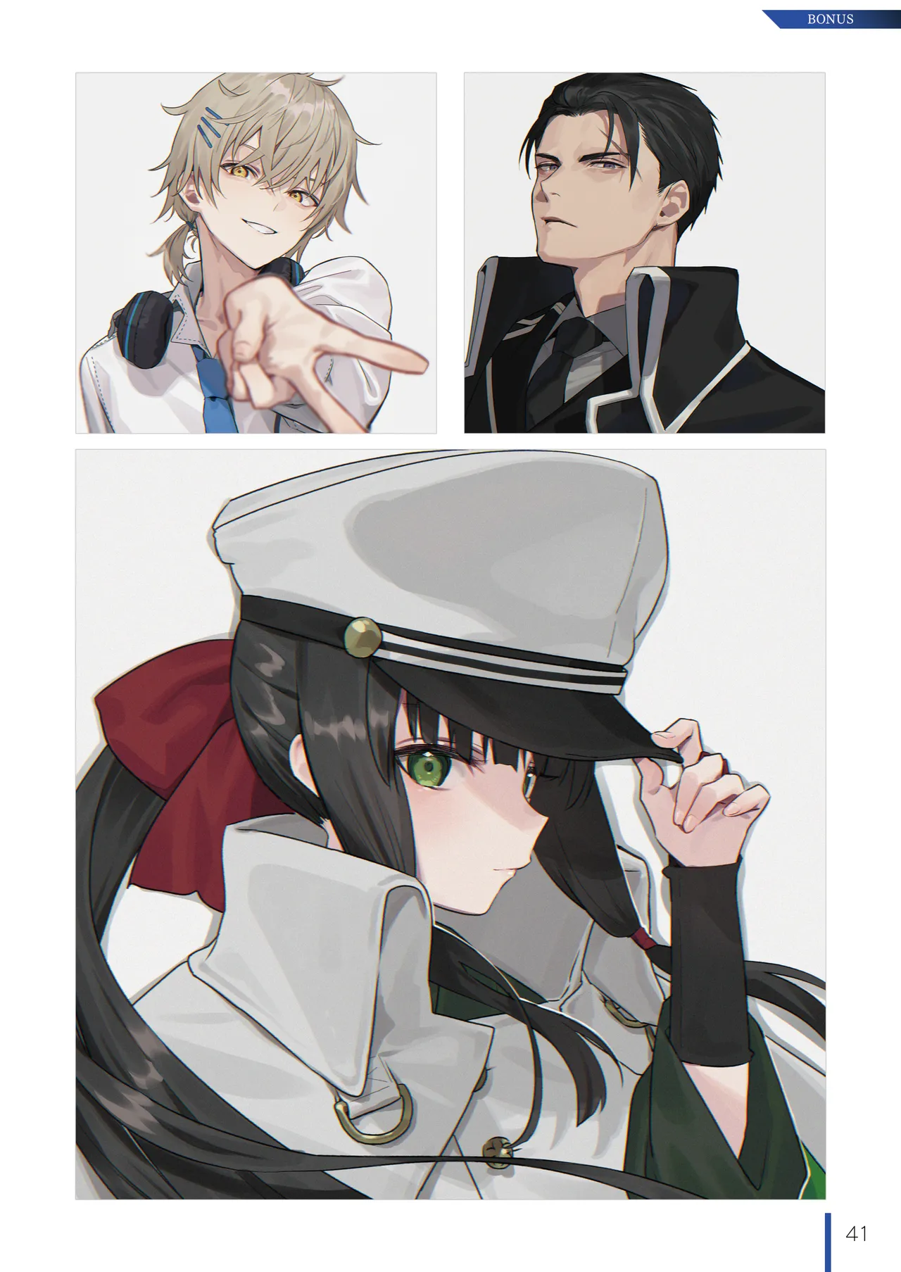 [Nameless] DeepOne -Ryoukai Shinpan- Artworks Setting Materials page 22 - artbook hentai manga - read online free