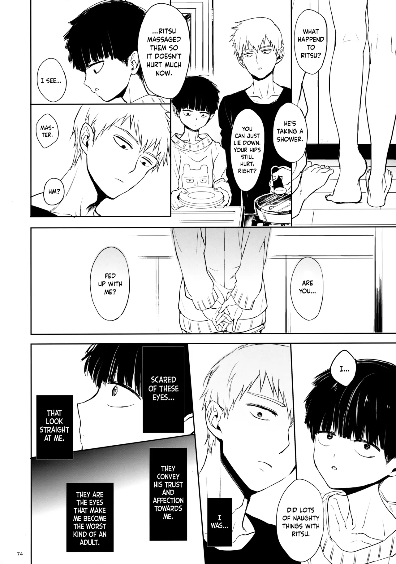 Saitei na Otona Ge | The Worst Kind of Adult, Chapter 3 page 73 featuring shigeo kageyama mob psycho 100 parody - multi-work series anal hentai manga - read online free