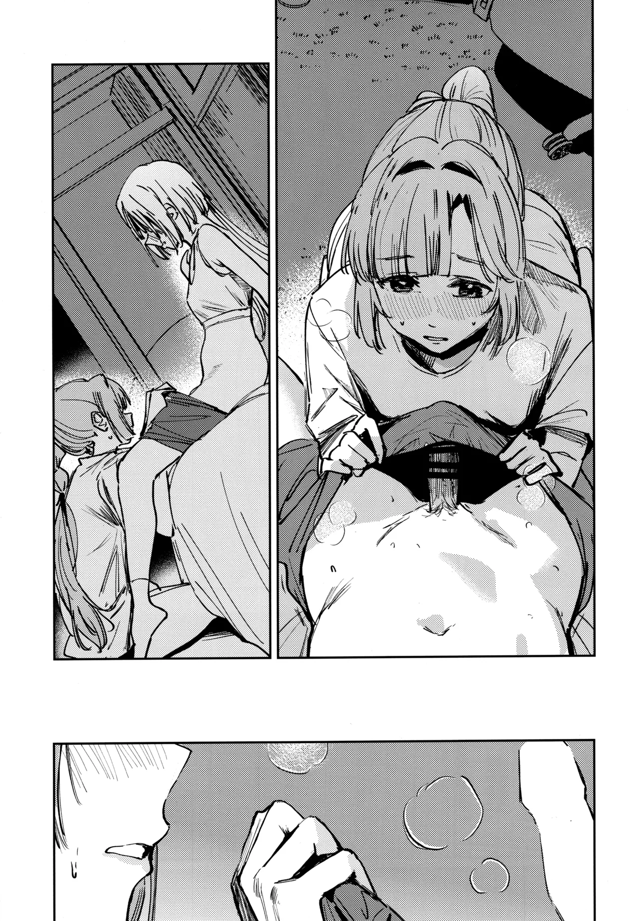Fukoku vol.1 page 17 featuring rurino osawa love live hasunosora jogakuin school idol club parody - futanari handjob hentai manga - read online free