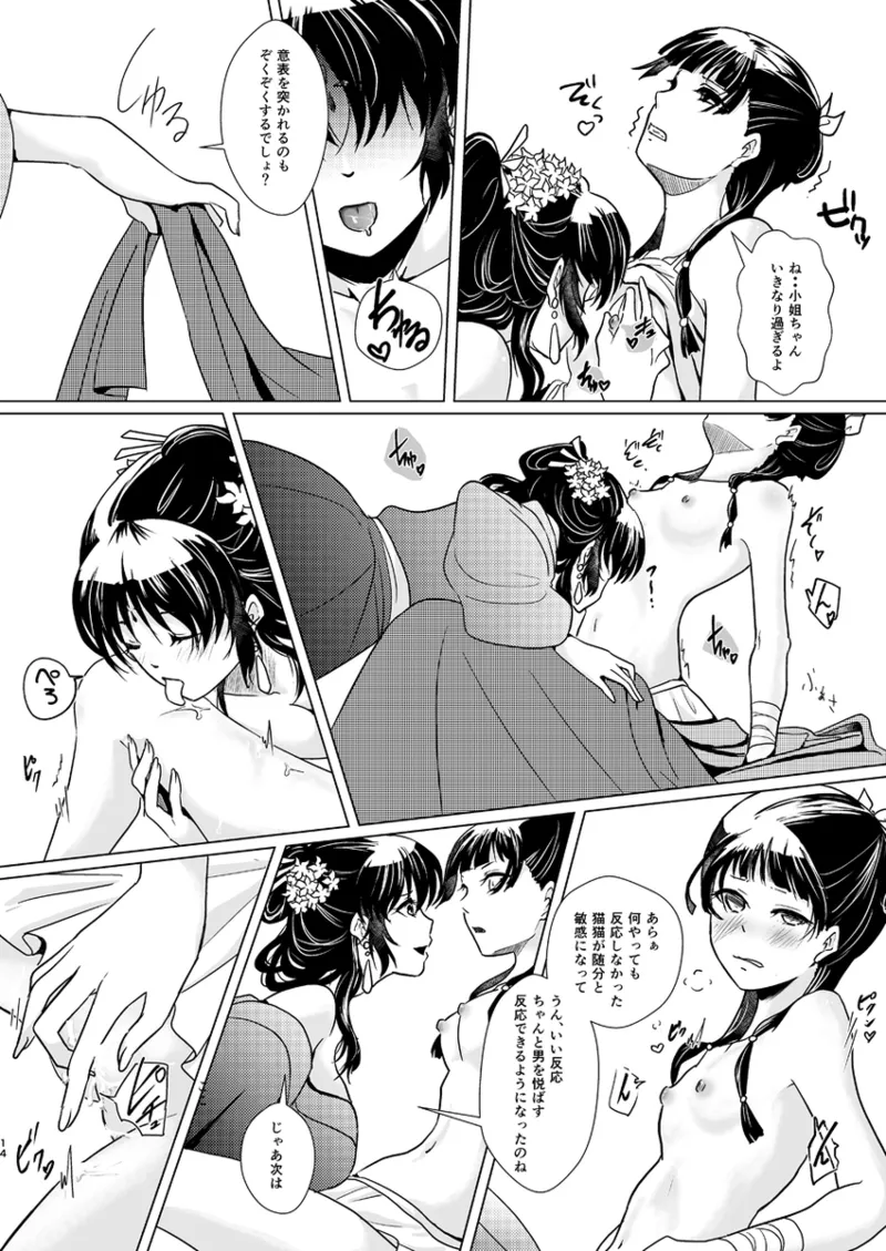 Hana shinan page 15 featuring jinshi kusuriya no hitorigoto parody - sole male yuri hentai manga - read online free