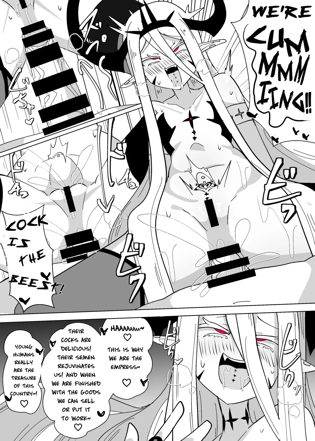The House of Evil Class Change 8 Evil Dragon Empress page 21 original parody - yuri big breasts hentai manga - read online free