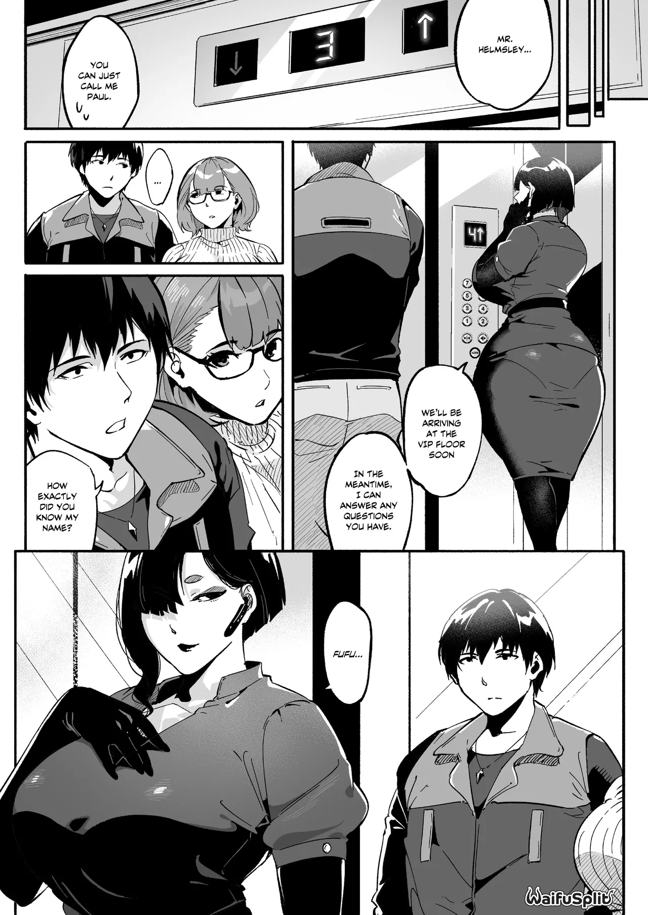 WaifuSplit [Ryopie]  A-Block CH1 page 9 original parody - sweating big breasts hentai manga - read online free