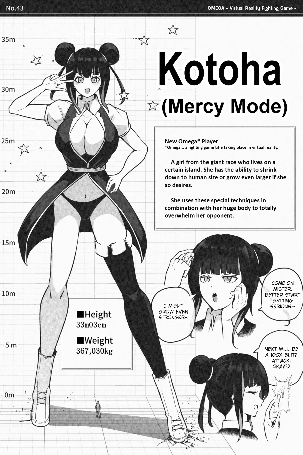 OMEGA page 28 original parody - big breasts giantess hentai manga - read online free