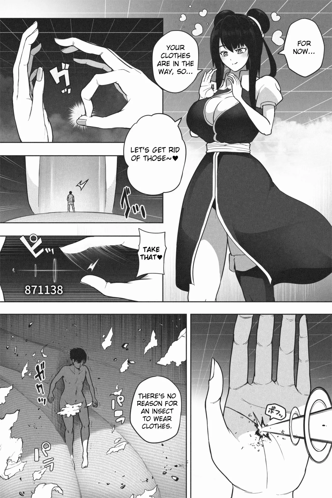 OMEGA page 33 original parody - big breasts giantess hentai manga - read online free