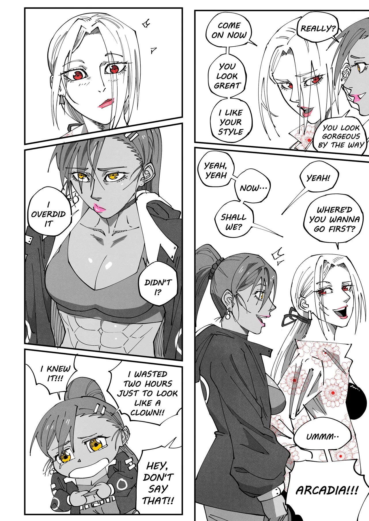 GNO: Girl's Night Out - Issue 02 page 166 original parody - ttf threesome futanari hentai manga - read online free