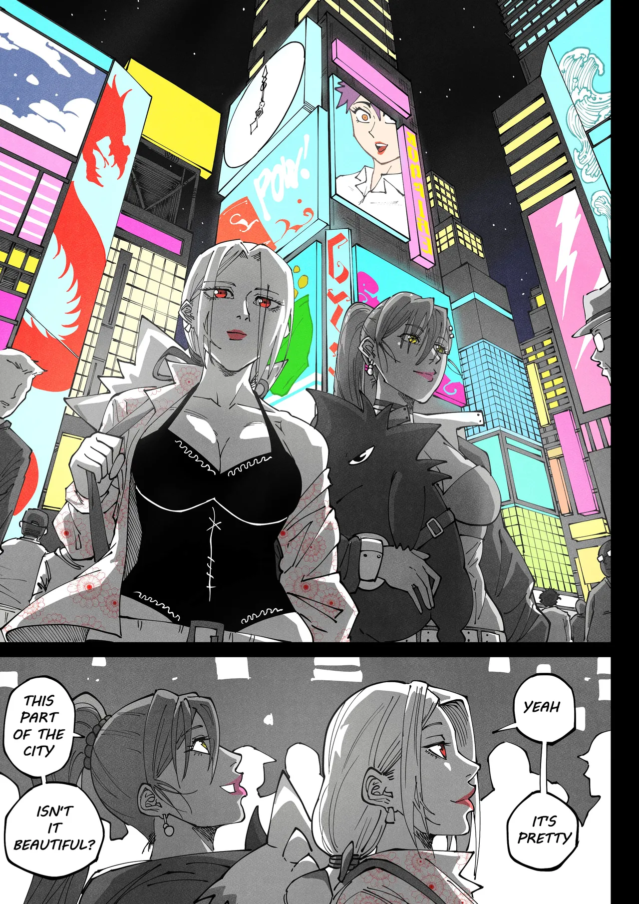 GNO: Girl's Night Out - Issue 02 page 180 original parody - ttf threesome futanari hentai manga - read online free