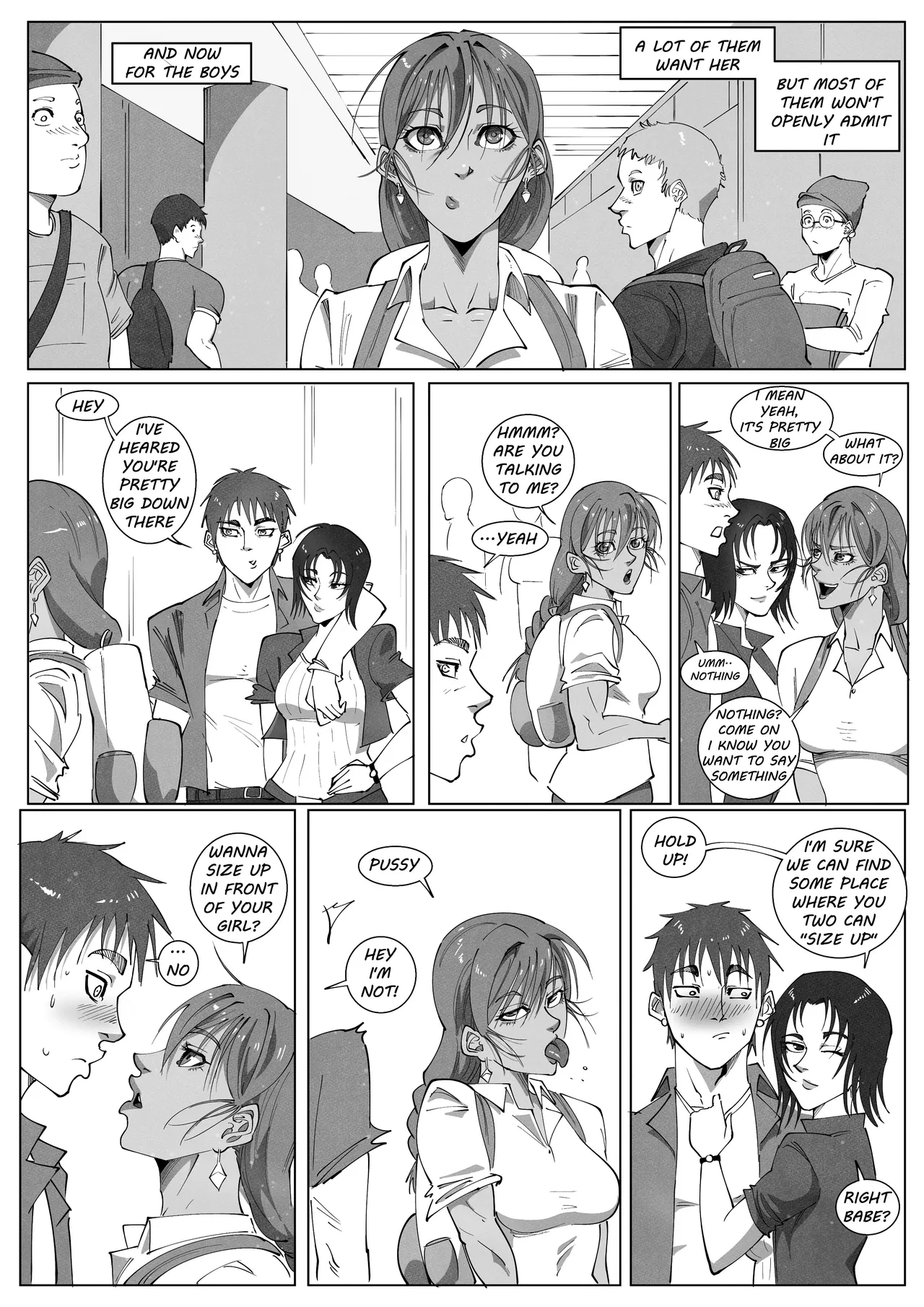GNO: Girl's Night Out - Issue 02 page 38 original parody - nakadashi big penis hentai manga - read online free