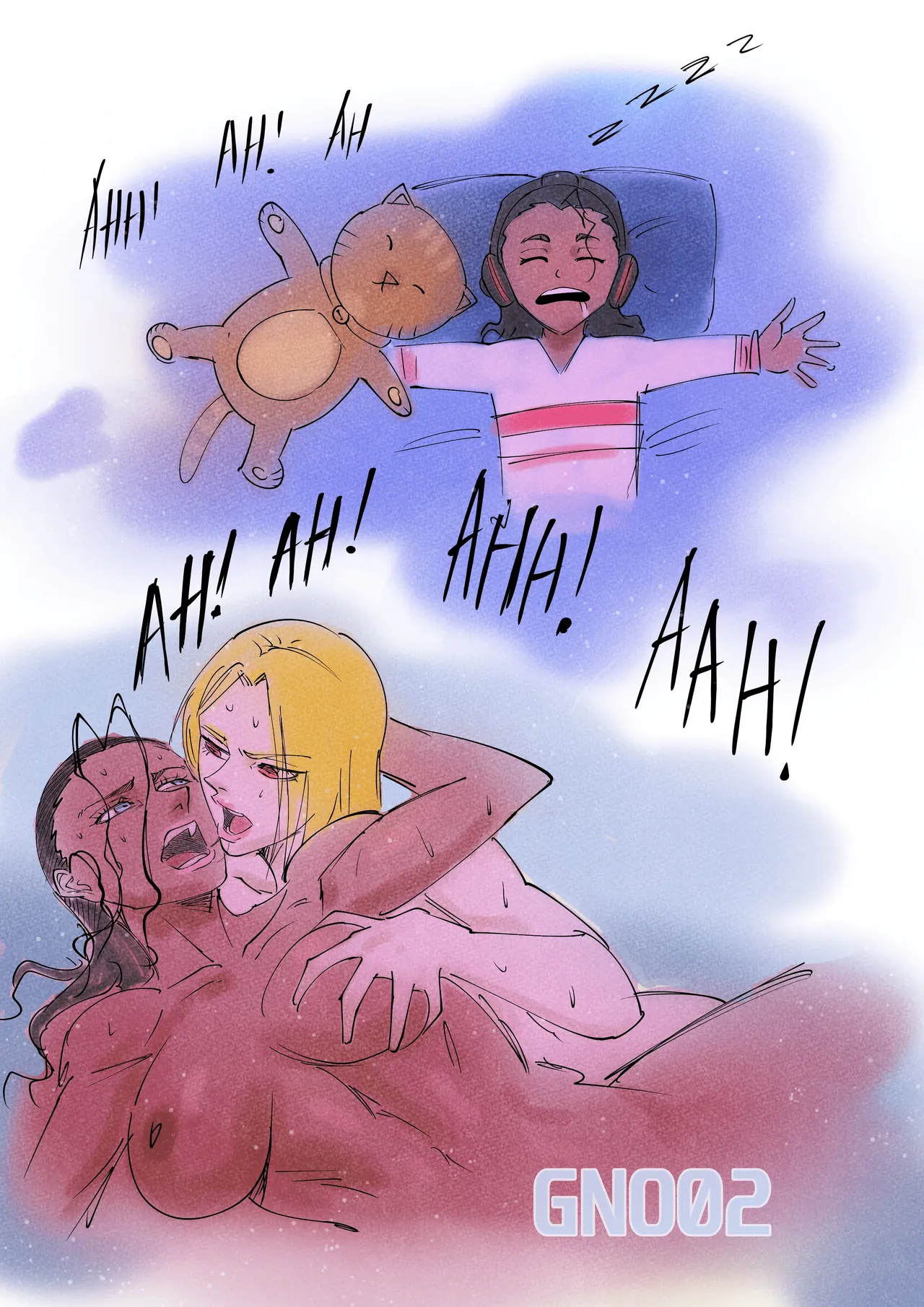 GNO: Girl's Night Out - Issue 02 page 91 original parody - ttf threesome futanari hentai manga - read online free