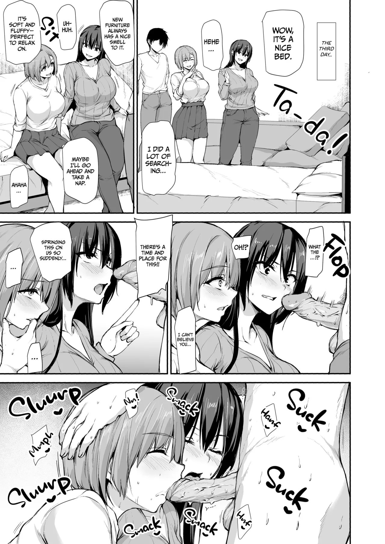 Kyonyuu Ga Futariinai To Bokkishinai Otto No Tame Ni Tomodachi O Tsuretekita Tsuma Chapter 1-3 page 174 - sole male paizuri hentai manga - read online free