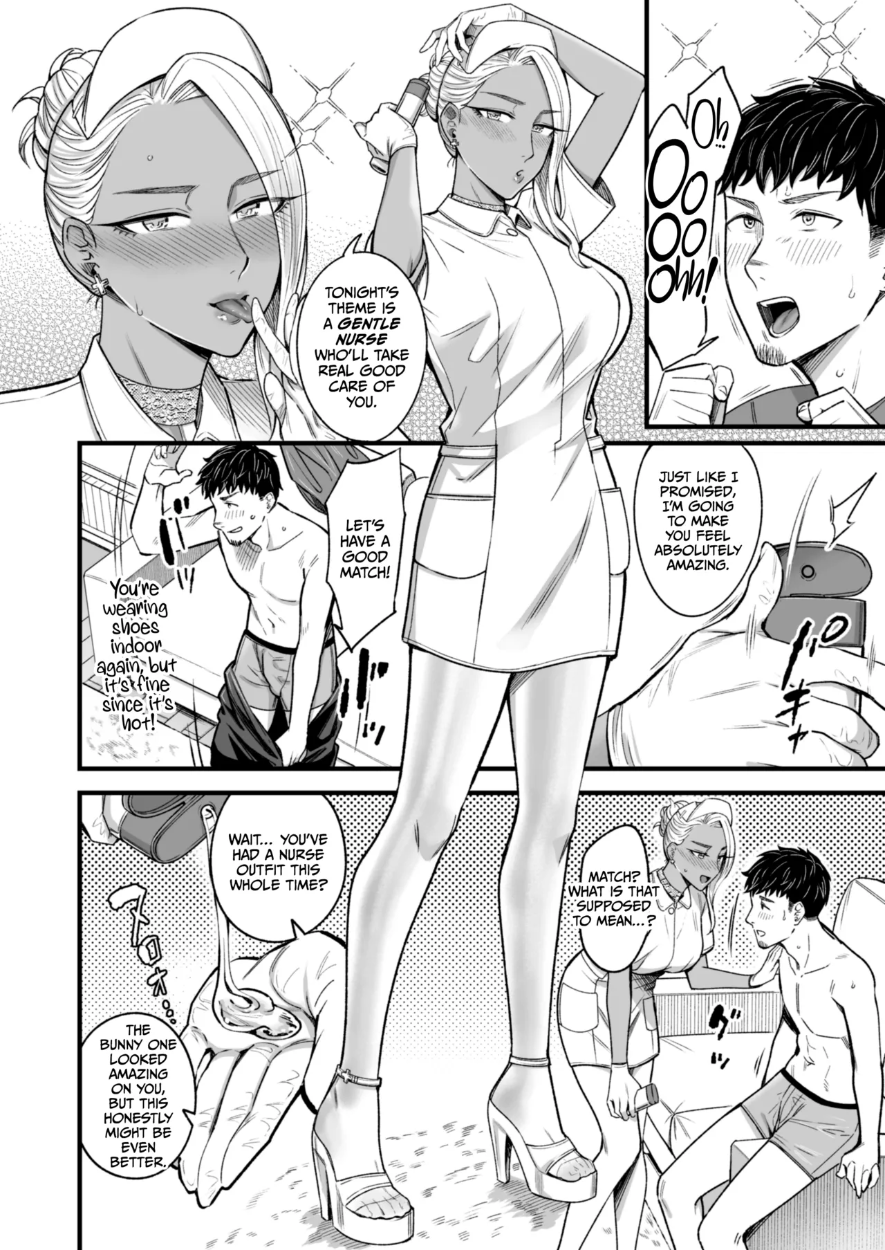 [YAGEN Nankotsu (Inukami Inoji)] Ally-san wa Doko Demo Ikitai!! Bangai-hen - Ally's Super Trip!! Extra Black or White [English] [CulturedCommissions] [Digital] page 44 original parody - sole female sole male hentai manga - read online free